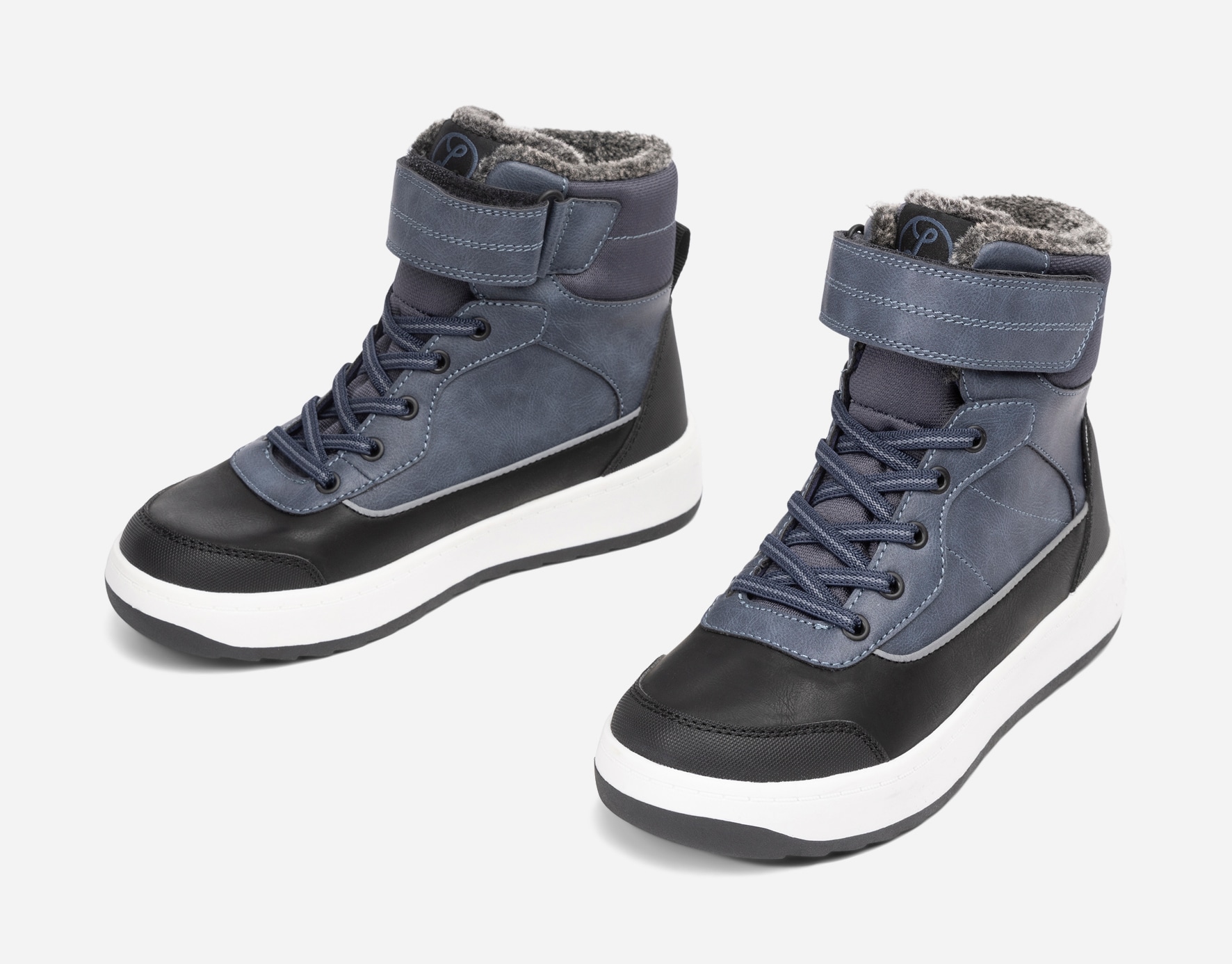 LINEAR, Varmforet skolett waterproof Blå