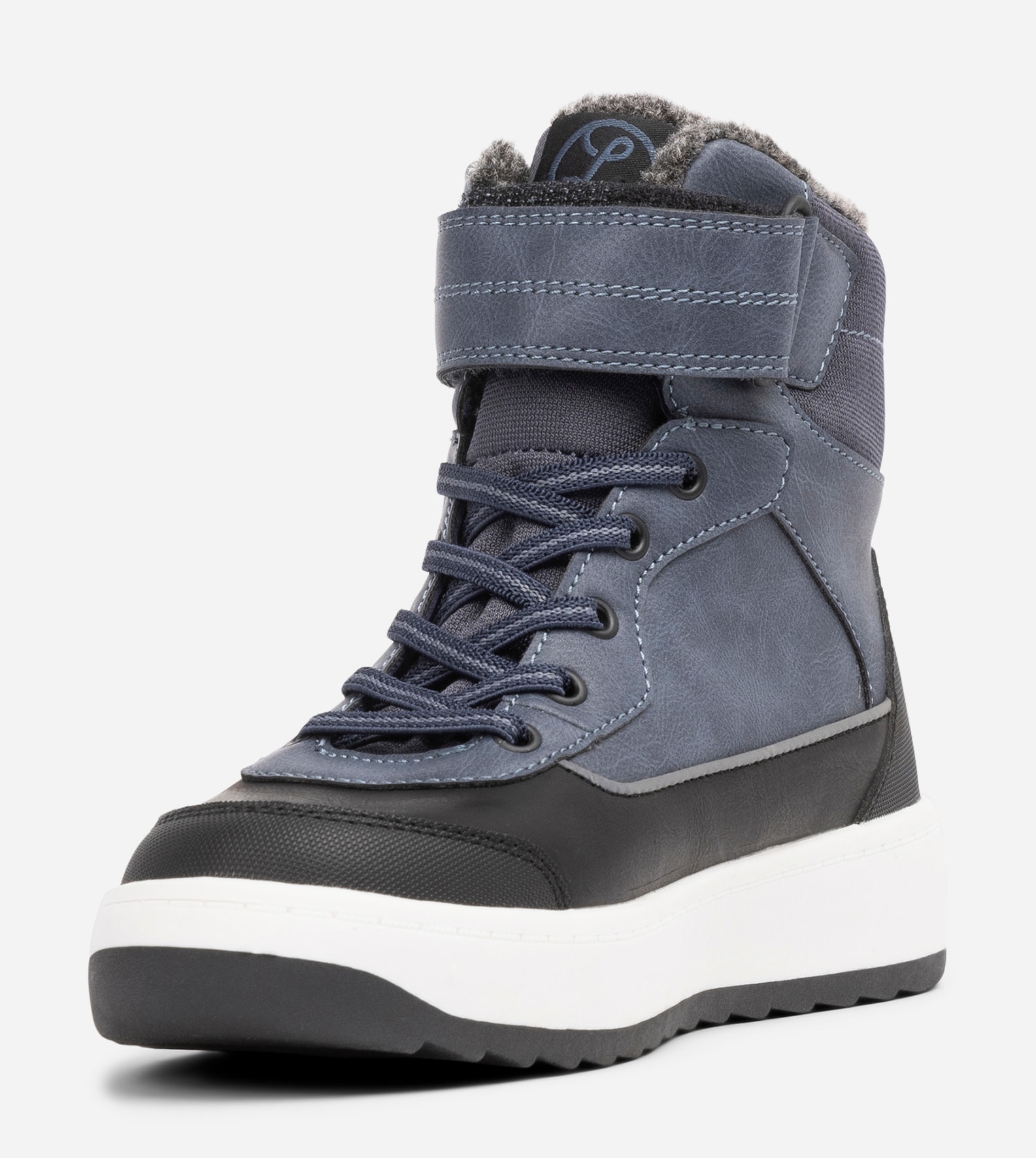 LINEAR, Varmforet skolett waterproof Blå