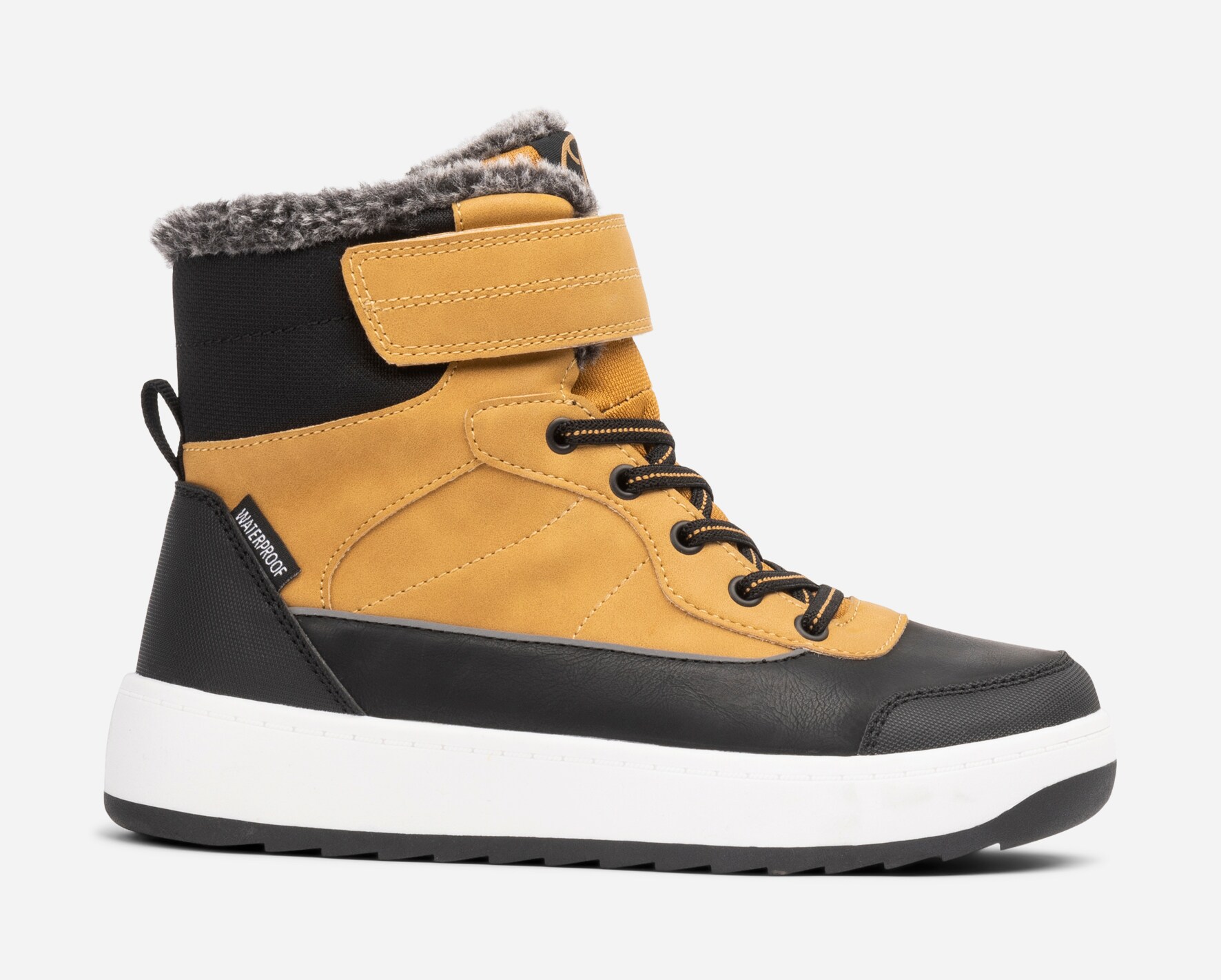 LINEAR, Varmforet skolett waterproof Gul