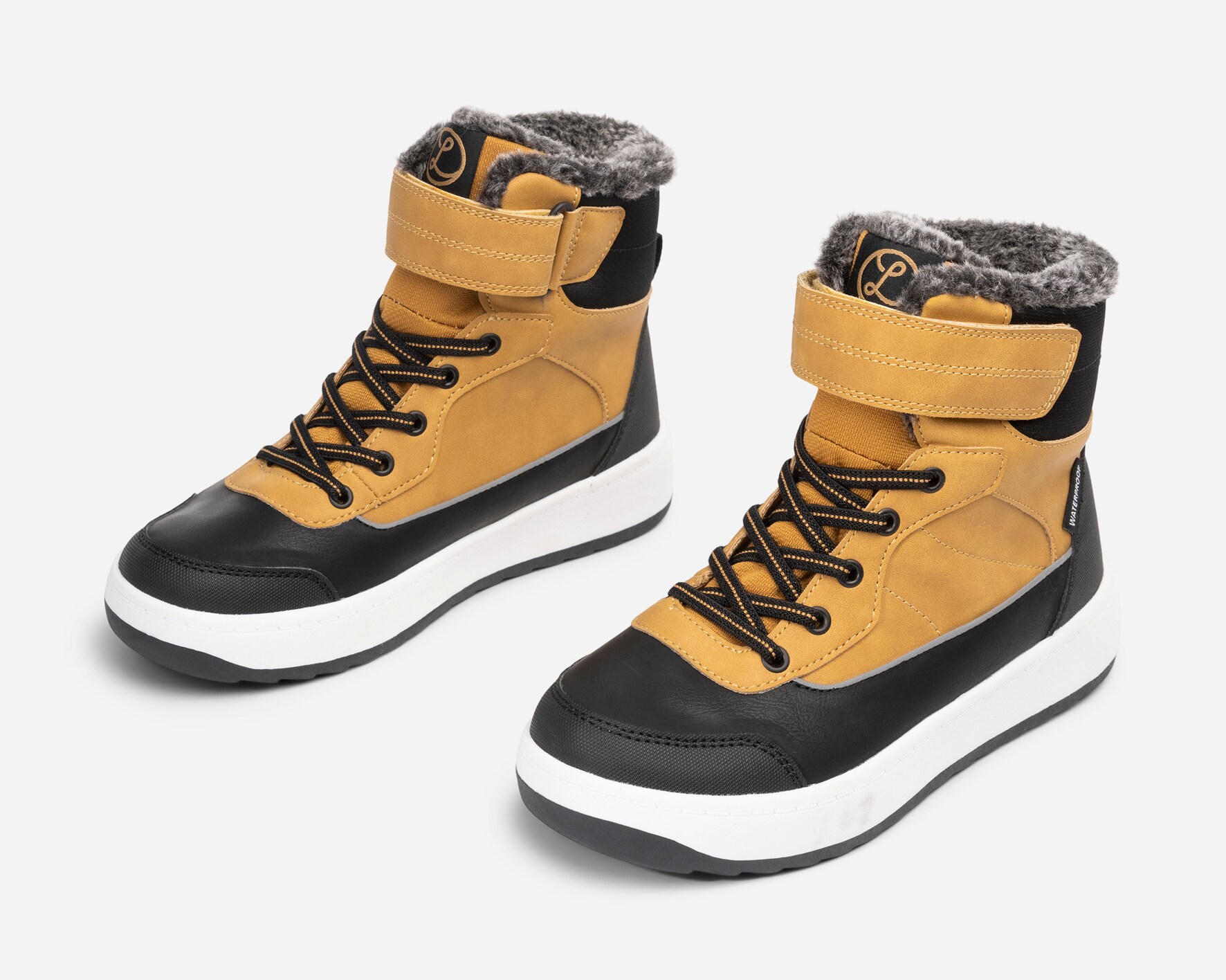 LINEAR, Varmforet skolett waterproof Gul