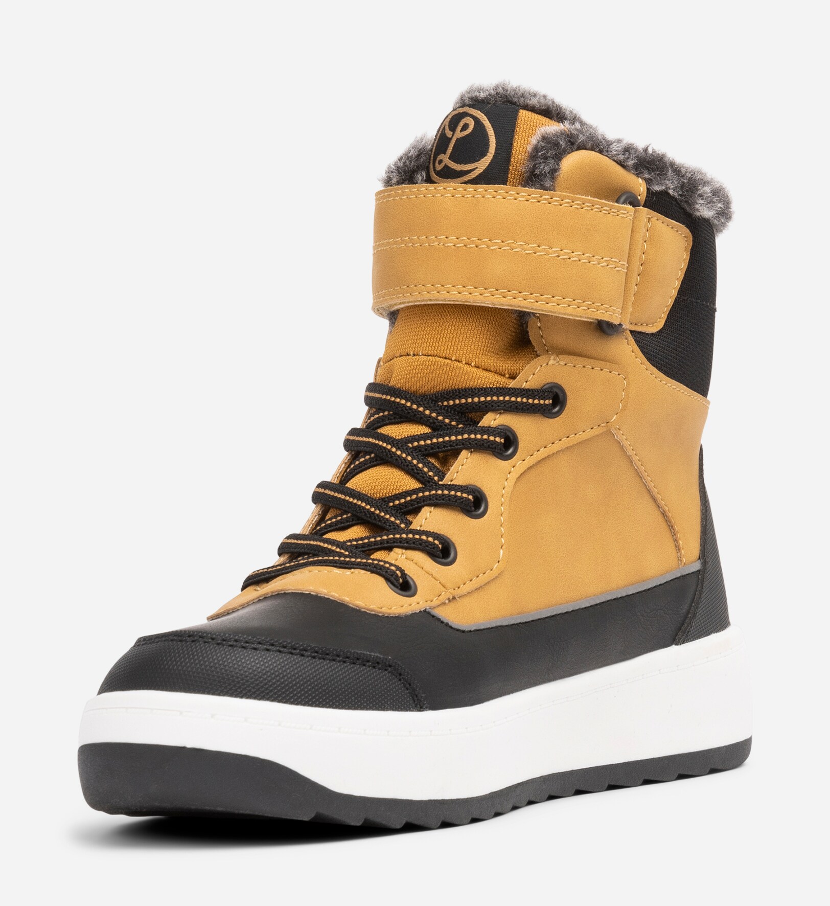 LINEAR, Varmforet skolett waterproof Gul