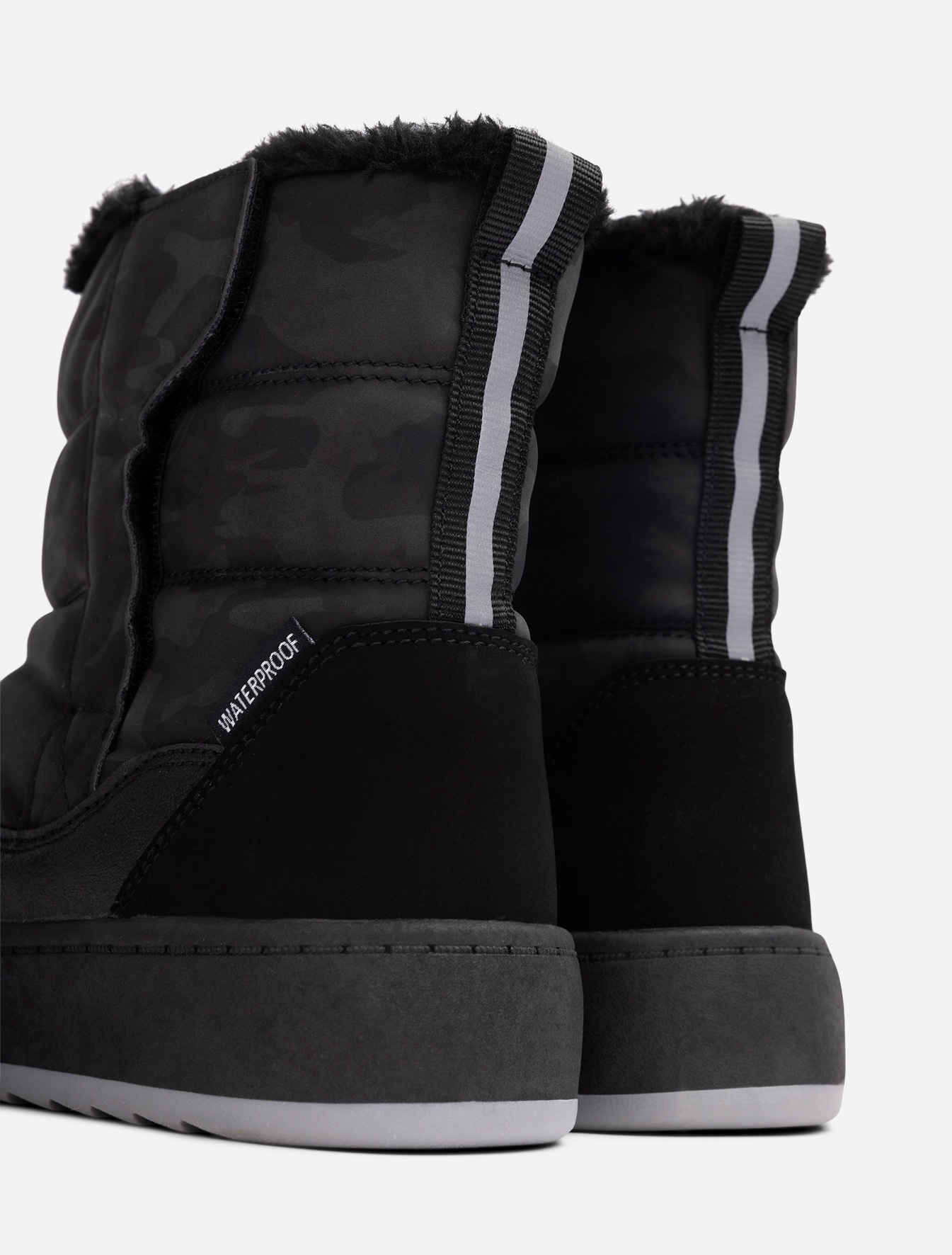 DINSKO, Varmforet boots, waterproof Sort