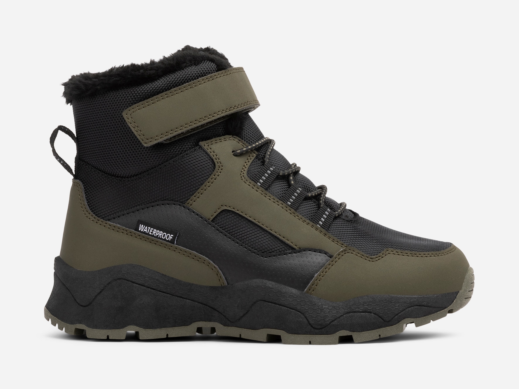 DINSKO, Varmforet skolett waterproof Grønn