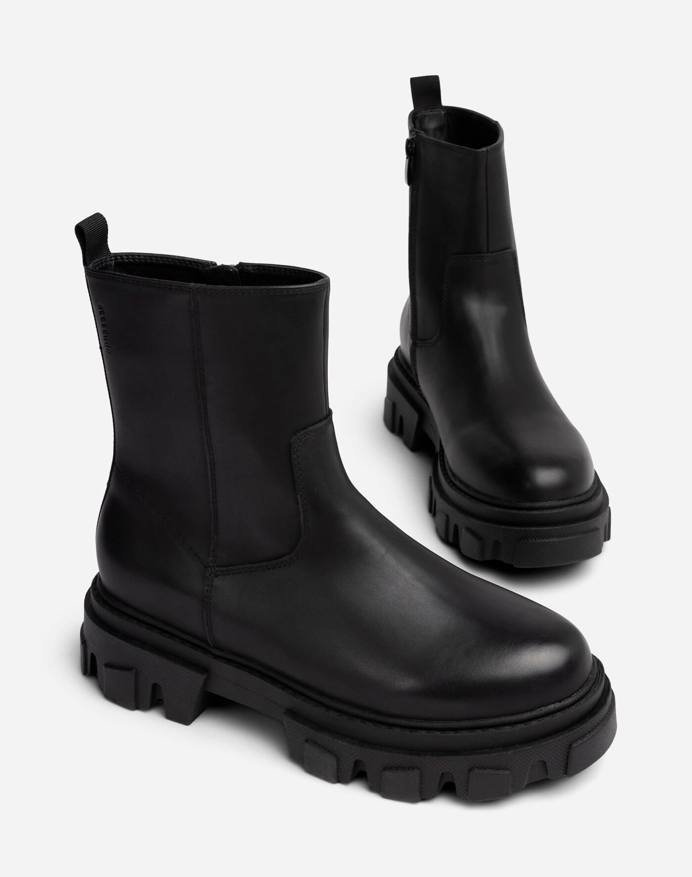 ATTITUDE, Varmforet boots Sort
