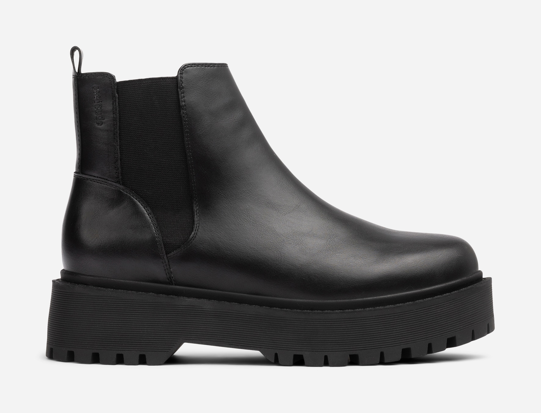 ATTITUDE, Varmforet chelseaboots Sort