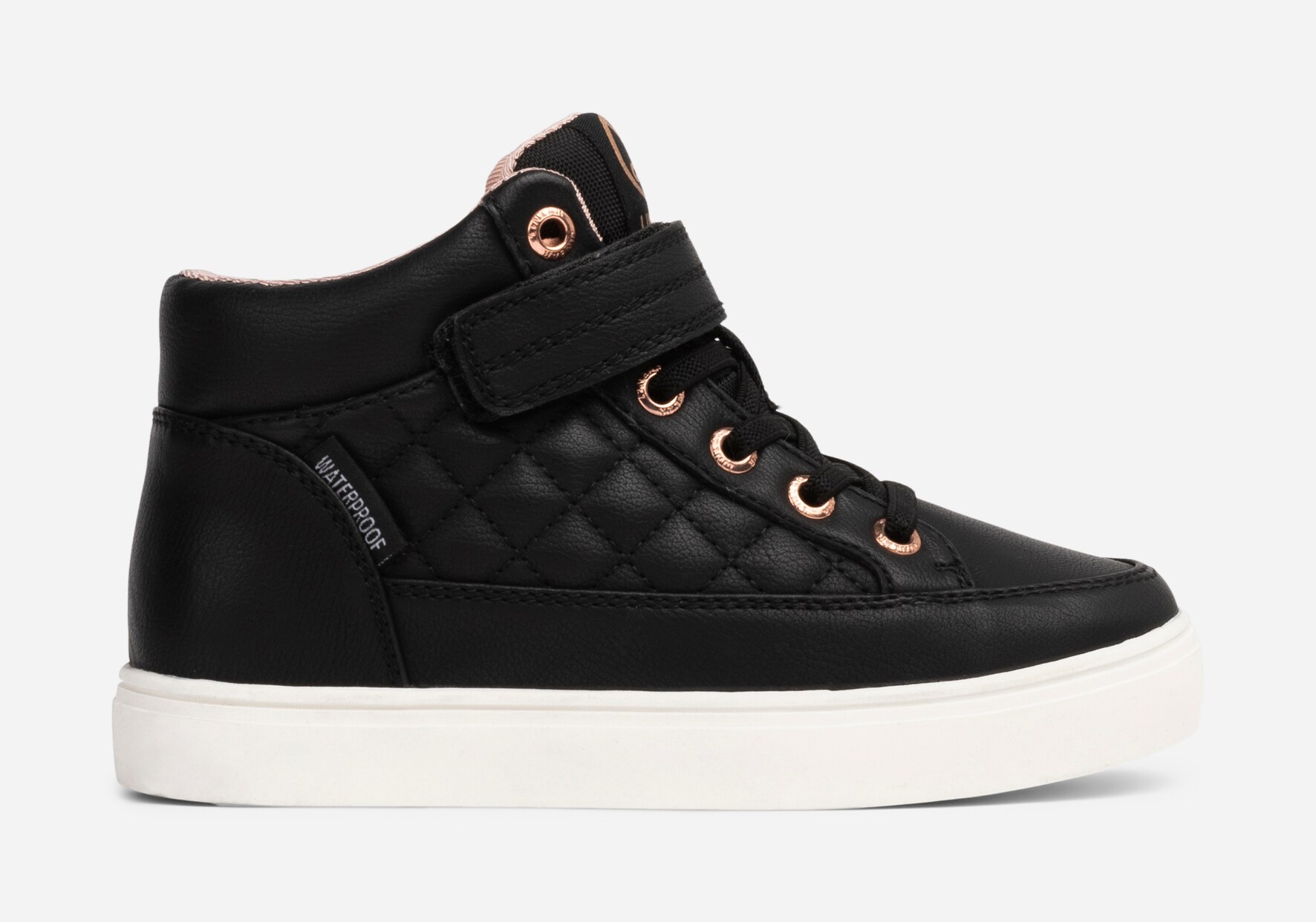 LINEAR, Høye sneakers, waterproof Sort