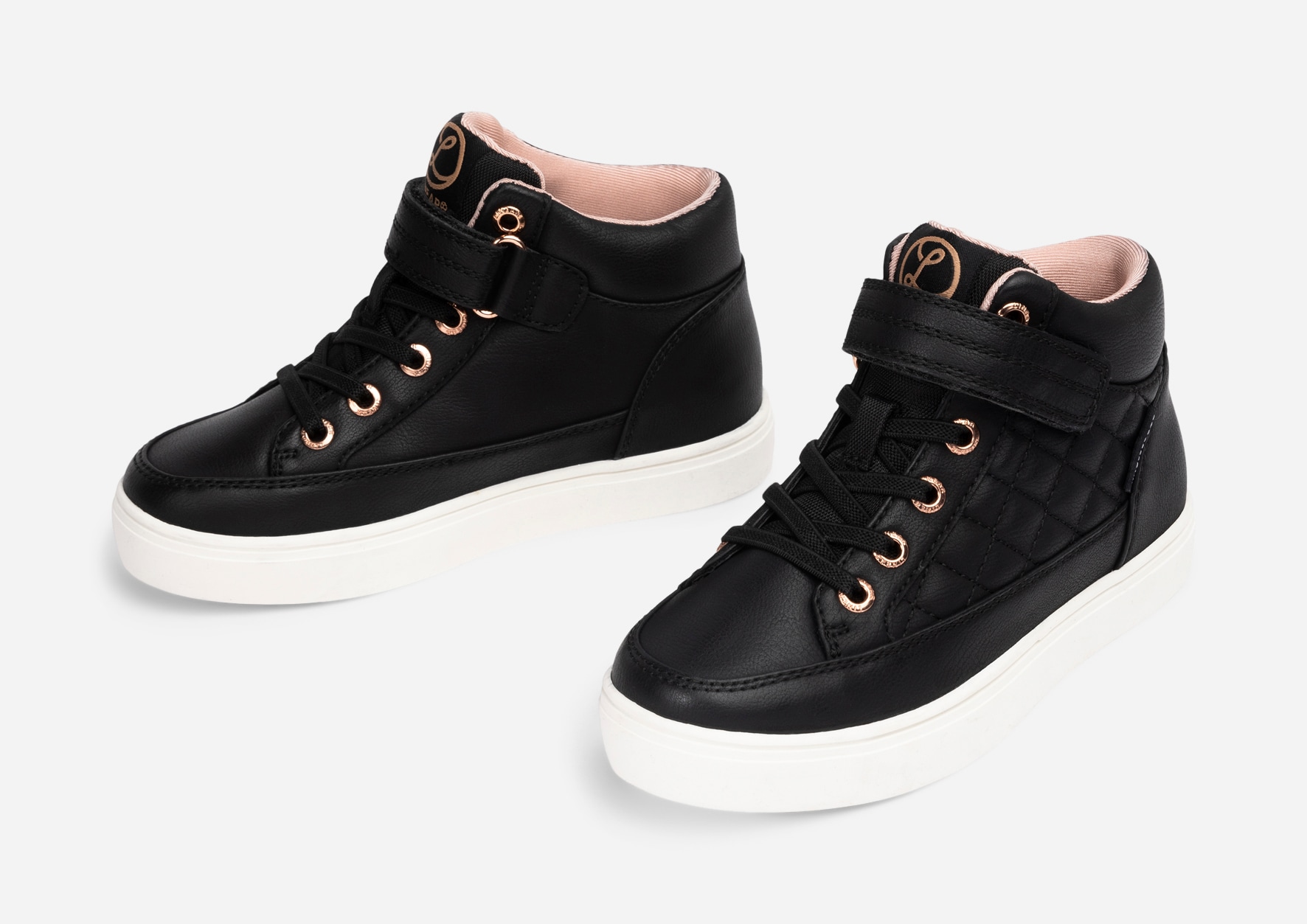 LINEAR, Høye sneakers, waterproof Sort
