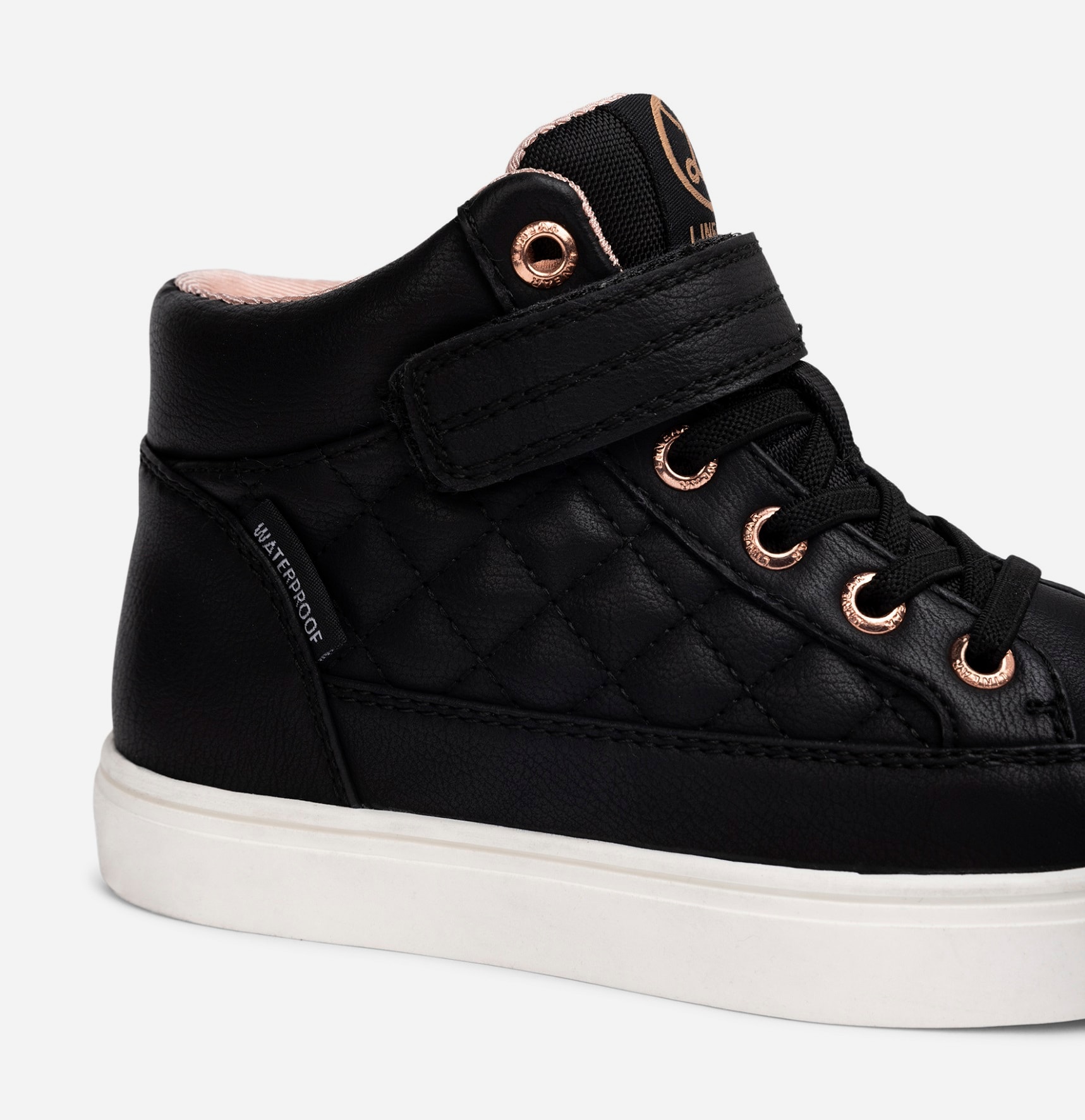 LINEAR, Høye sneakers, waterproof Sort