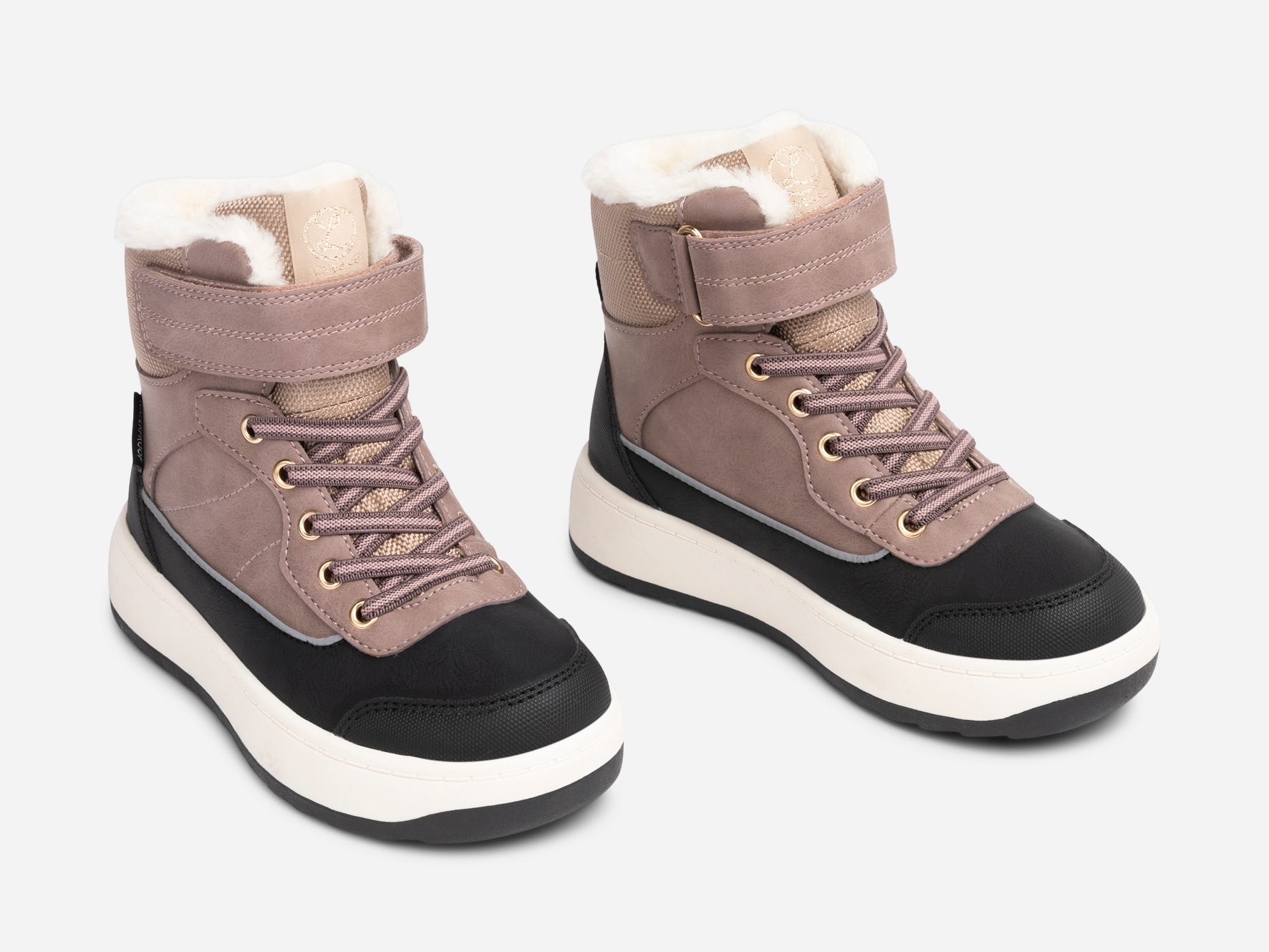 LINEAR, Varmforet skolett waterproof Lilla