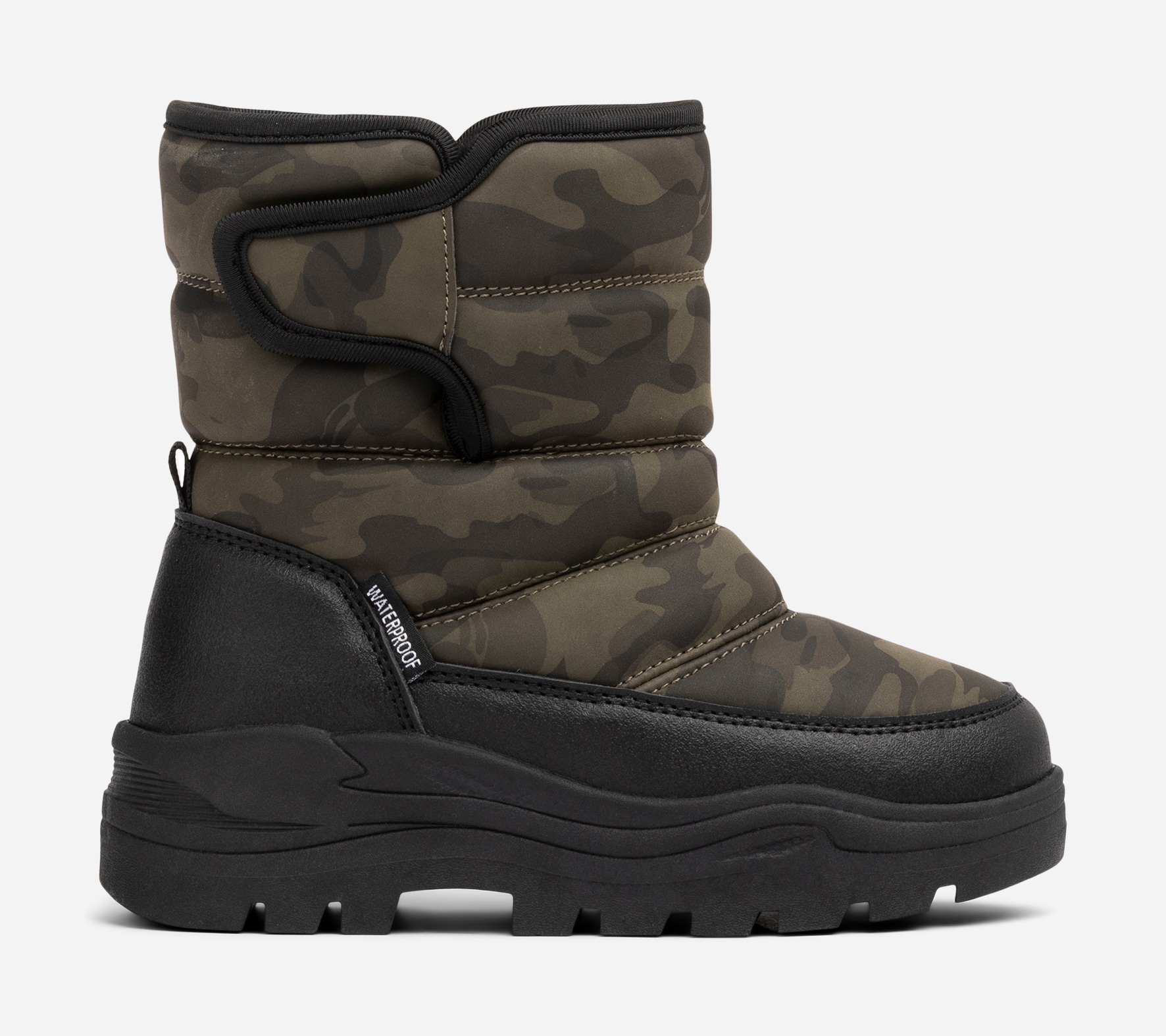 LINEAR, Varmforet støvlett, waterproof Grønn