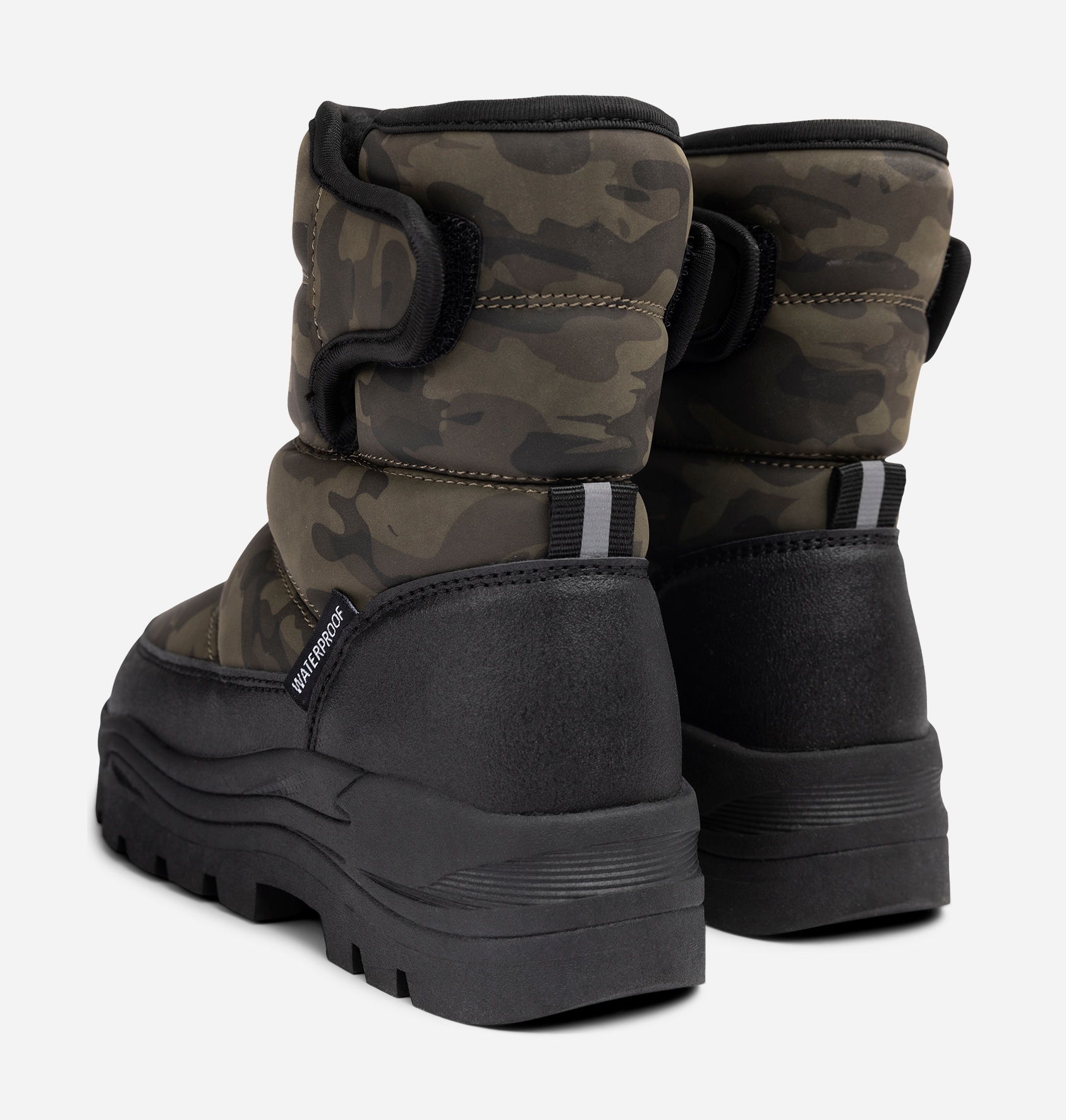 LINEAR, Varmforet støvlett, waterproof Grønn