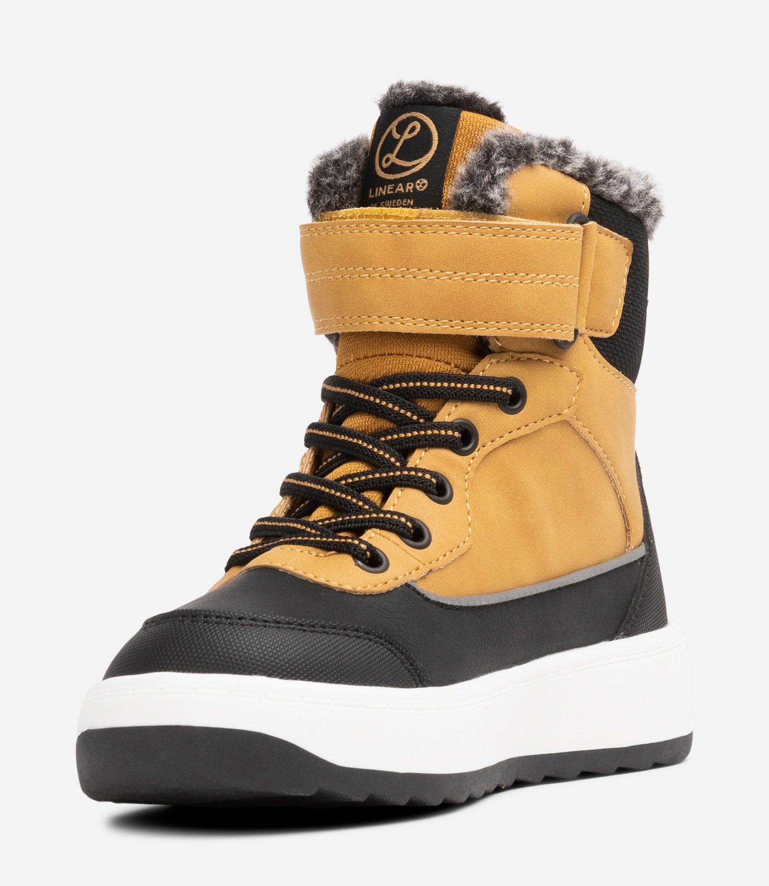 LINEAR, Varmforet skolett waterproof Gul