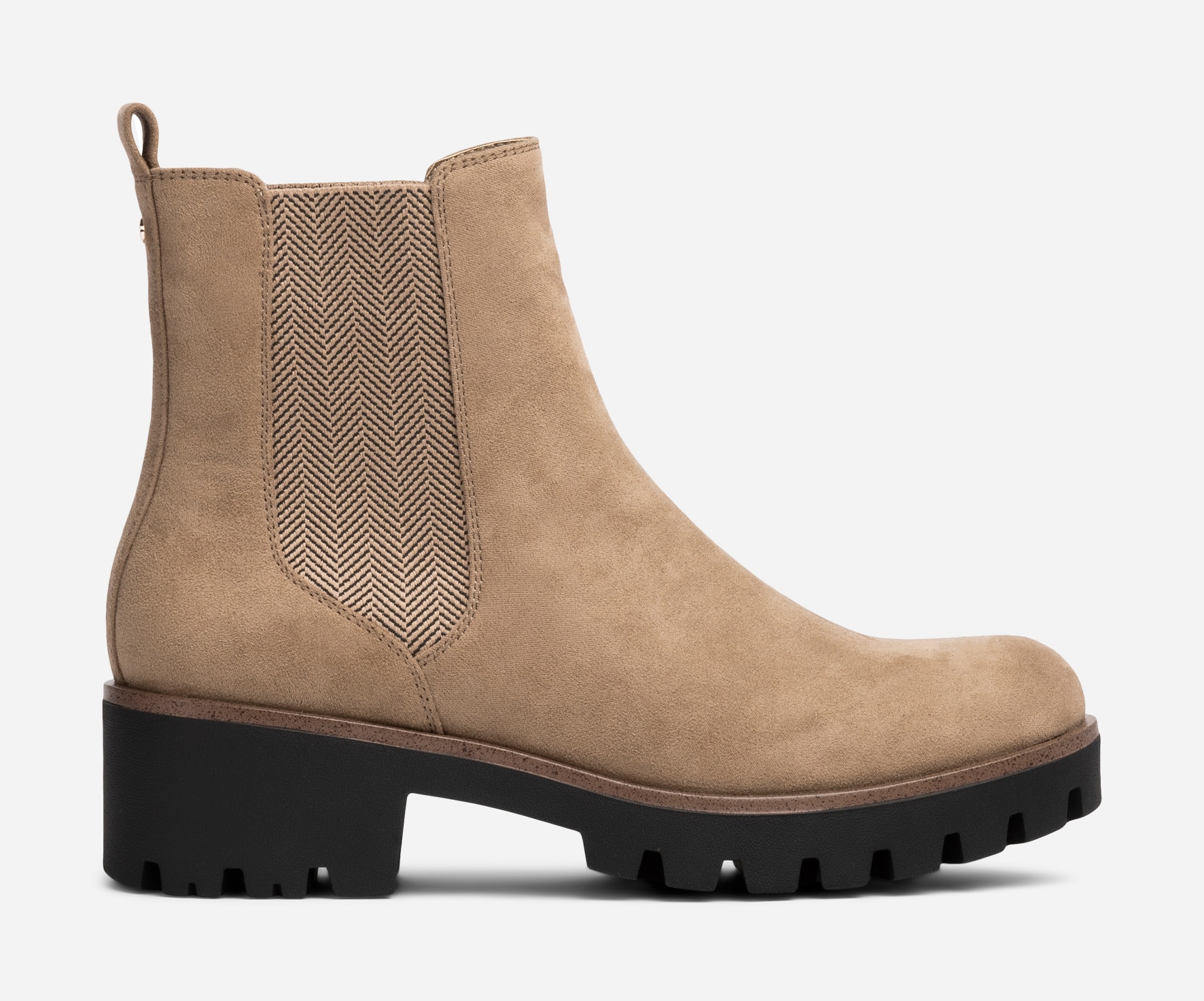 SO ALL, Chelseaboots Beige
