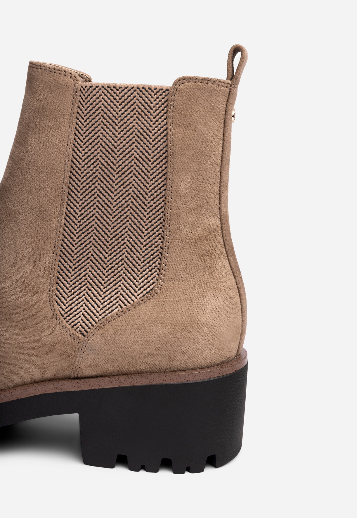 SO ALL, Chelseaboots Beige