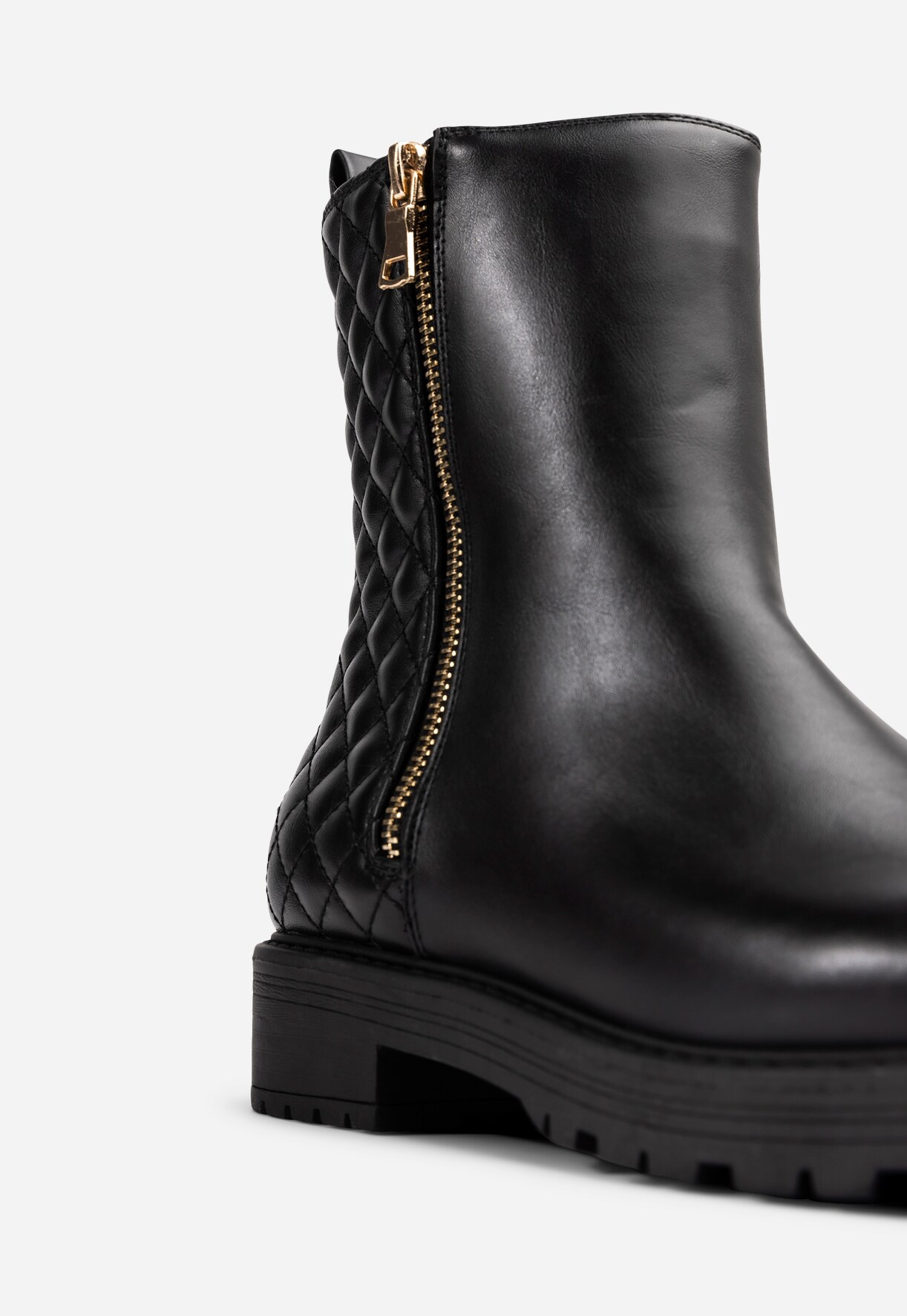 SO ALL, Boots med glidelås Sort