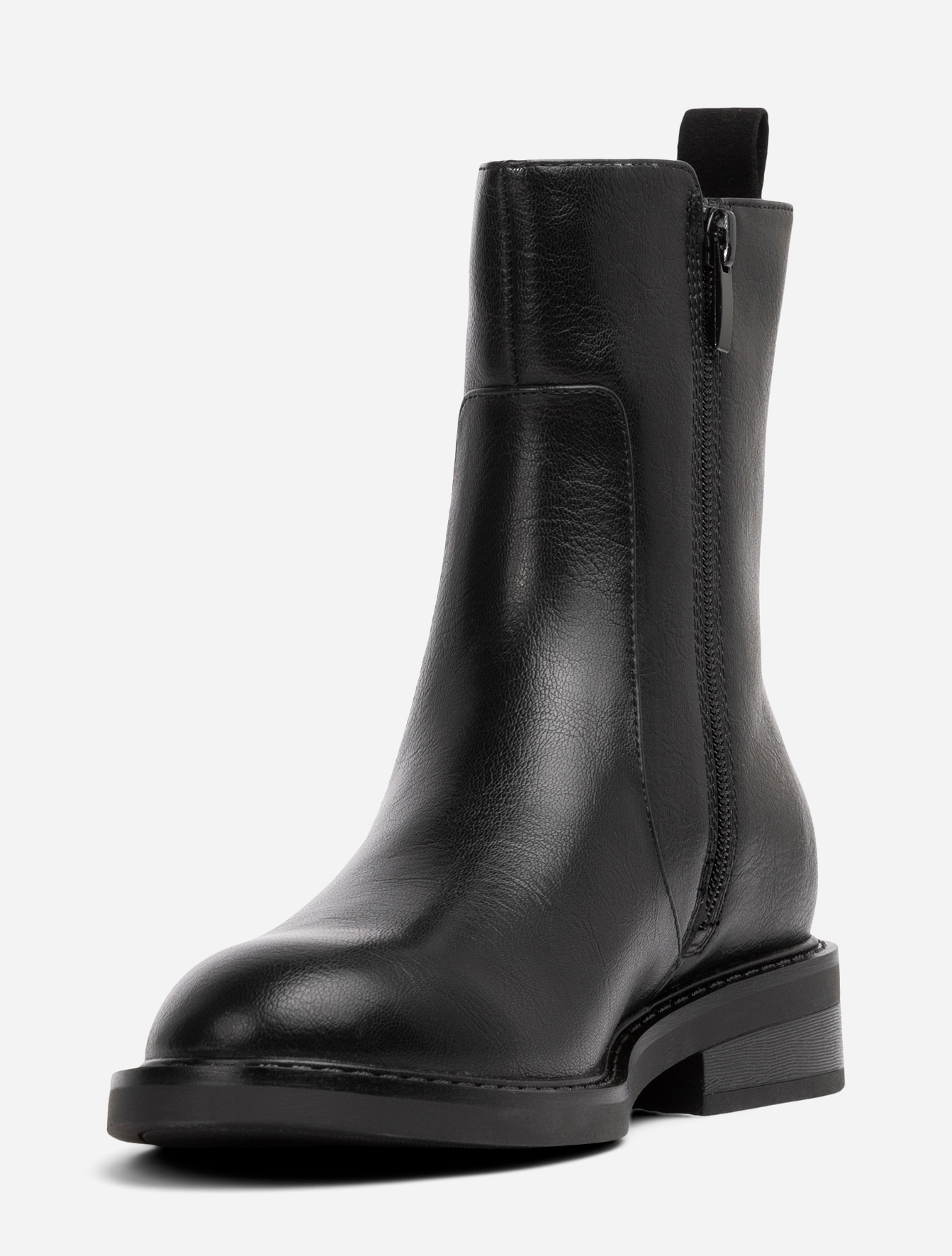 SO ALL, Boots med glidelås Sort
