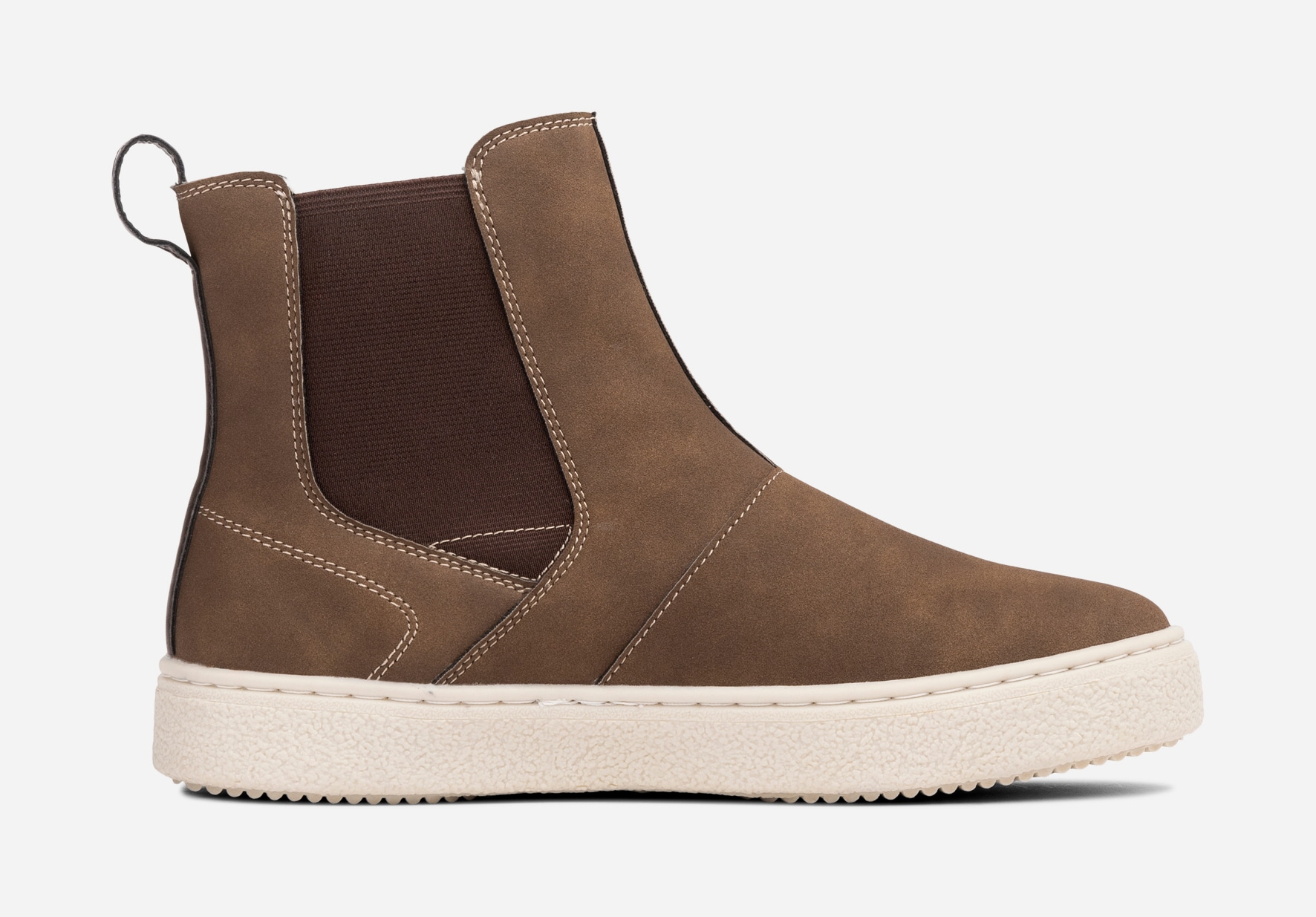 LINEAR, Varmforet chelseaboots Brun