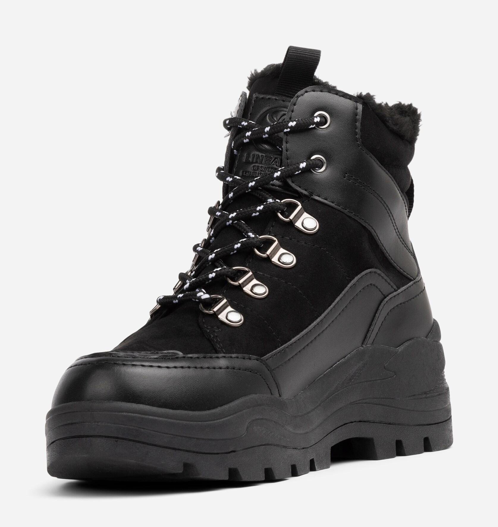 LINEAR, Varmforet skolett waterproof Sort