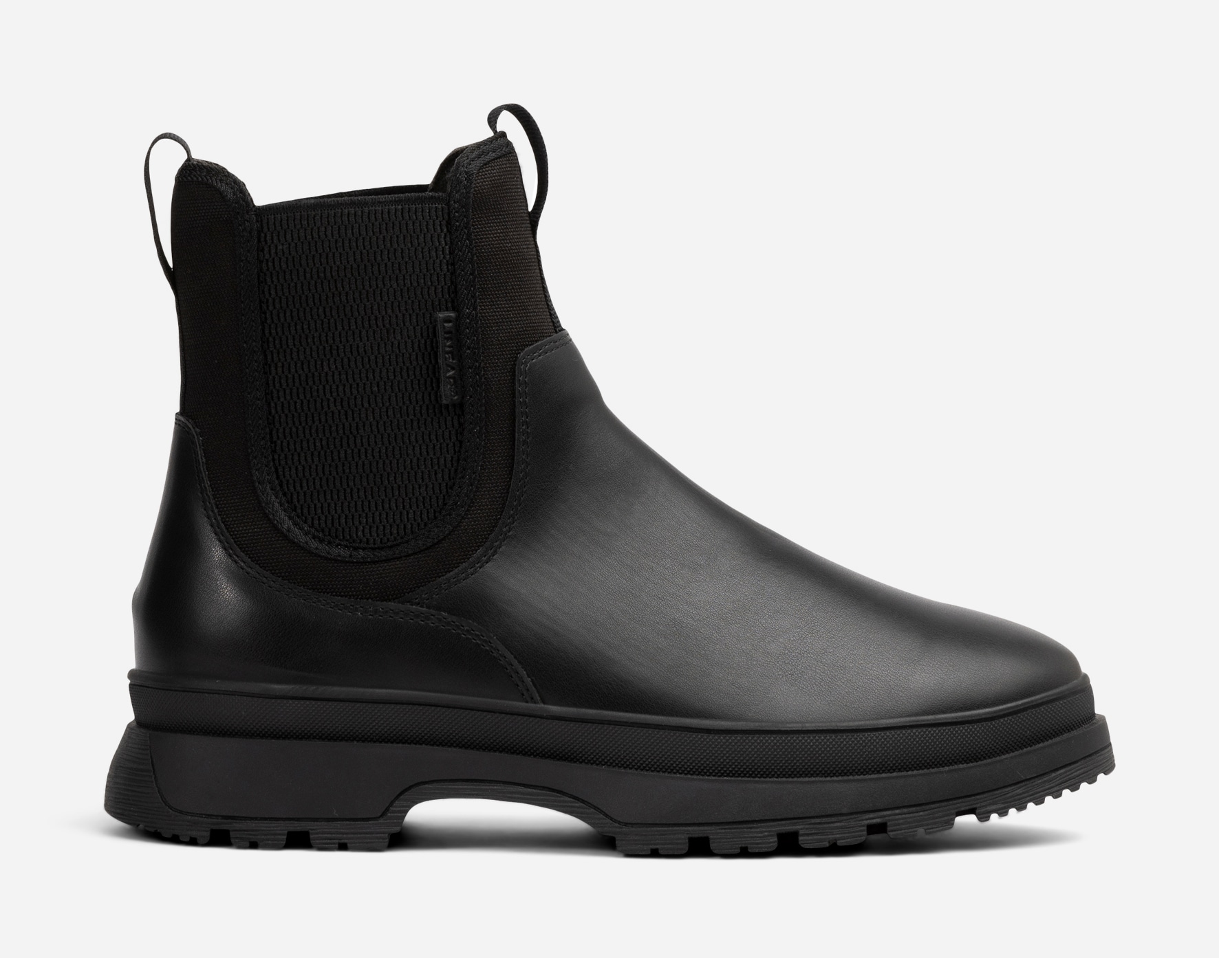 LINEAR, Varmforet chelseaboots Sort