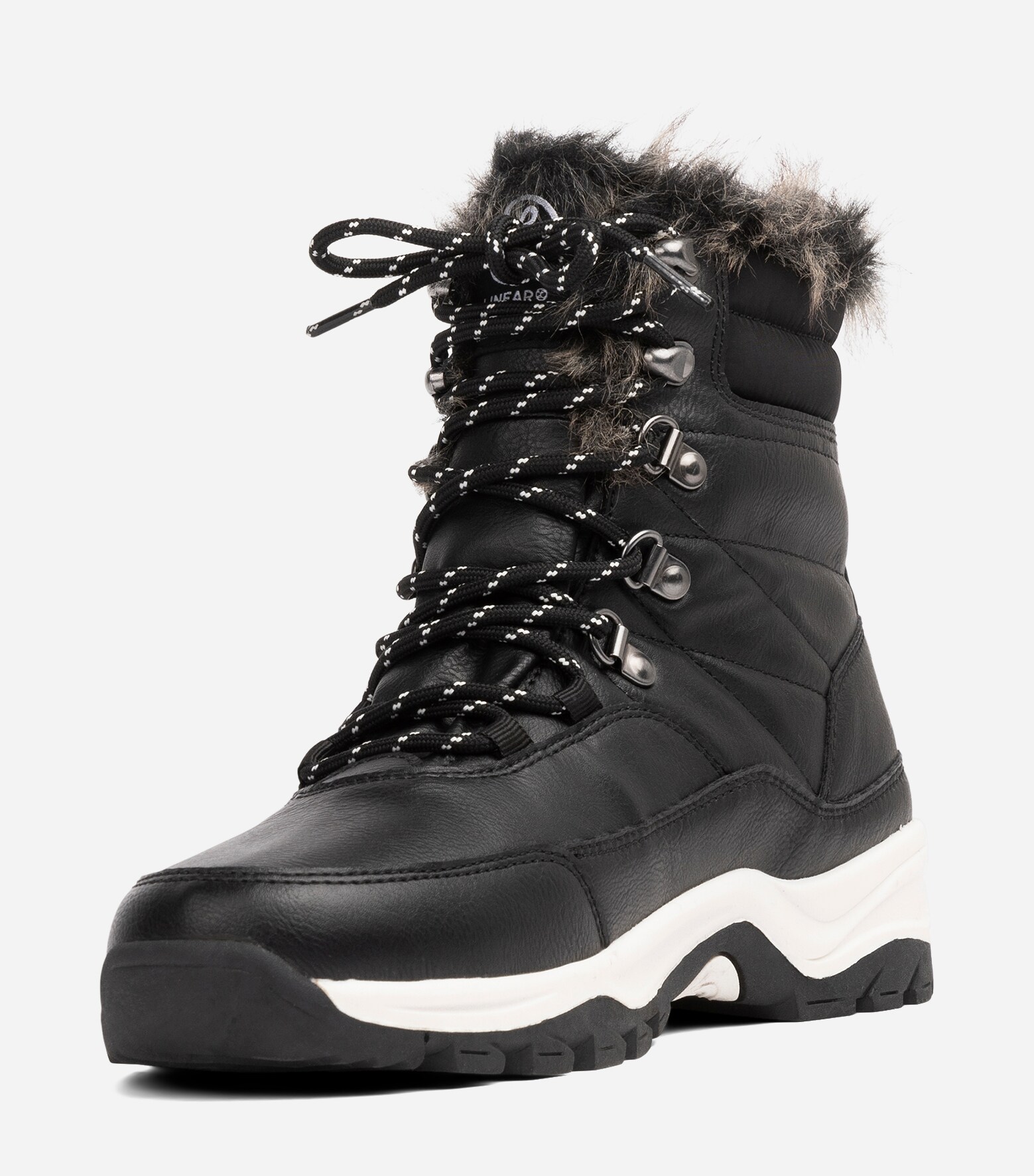 LINEAR, Varmforet skolett waterproof Sort