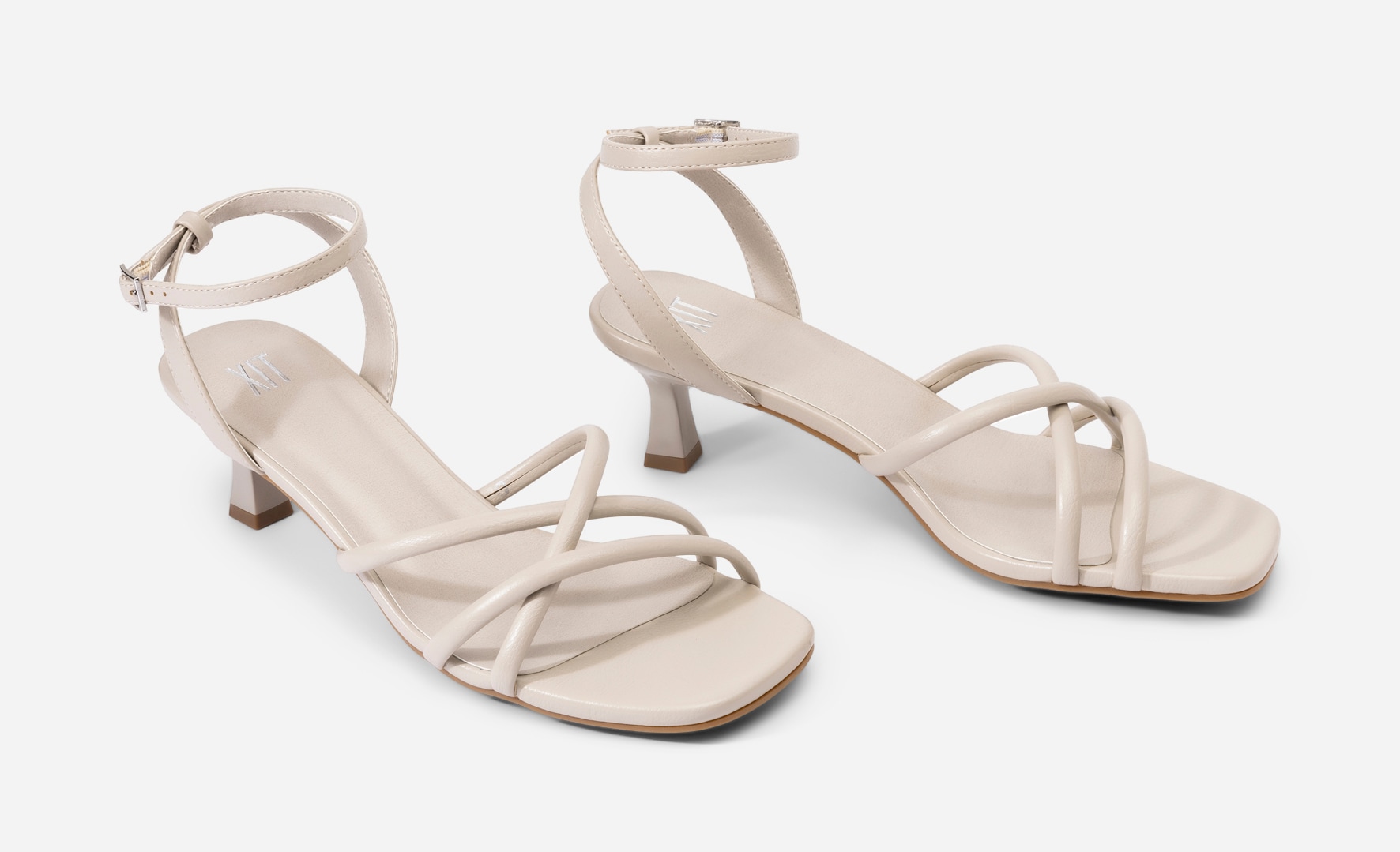 XIT, Sandalett med reimer Beige