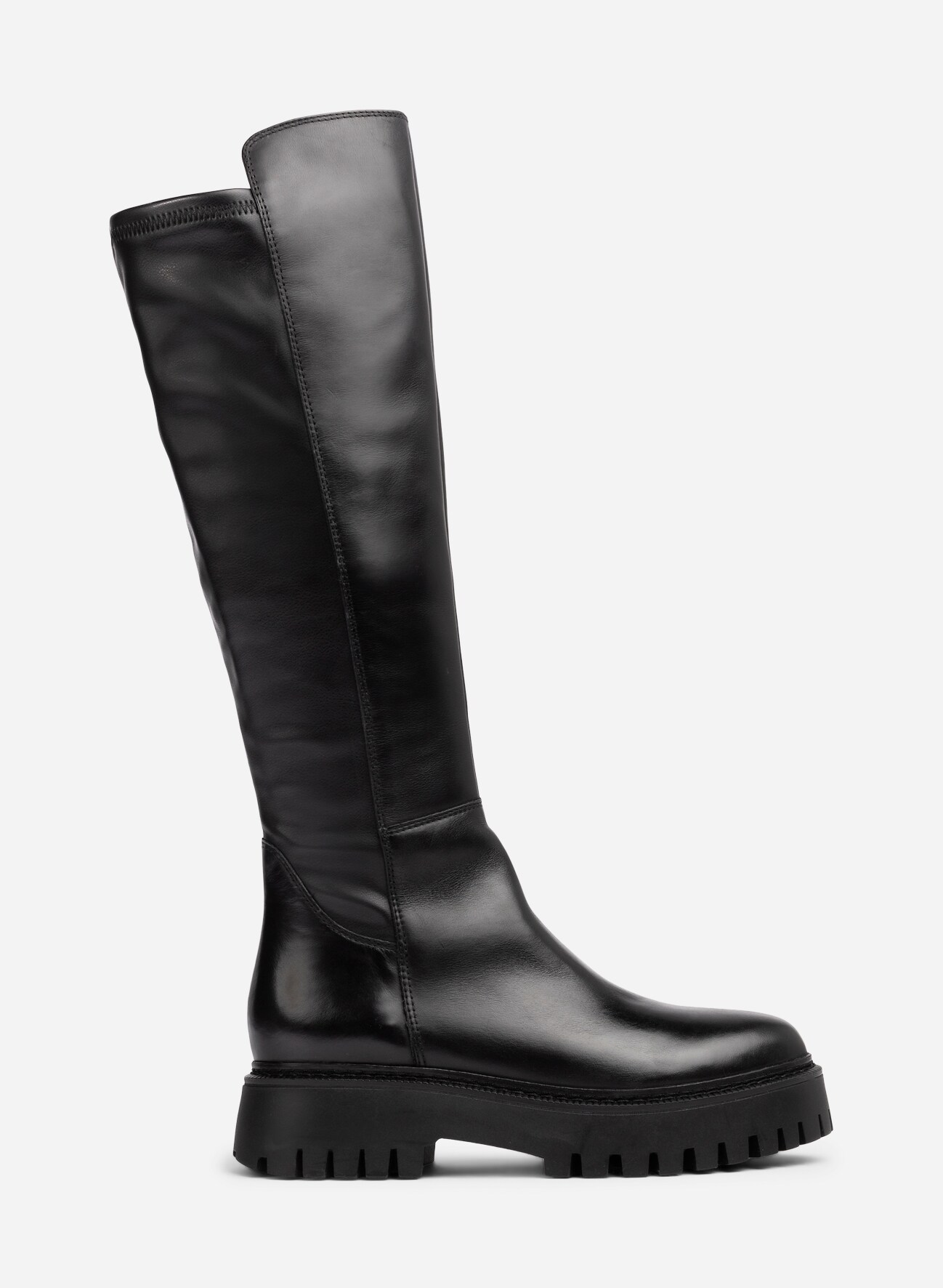 PACE, Støvlett med stretchskaft Sort