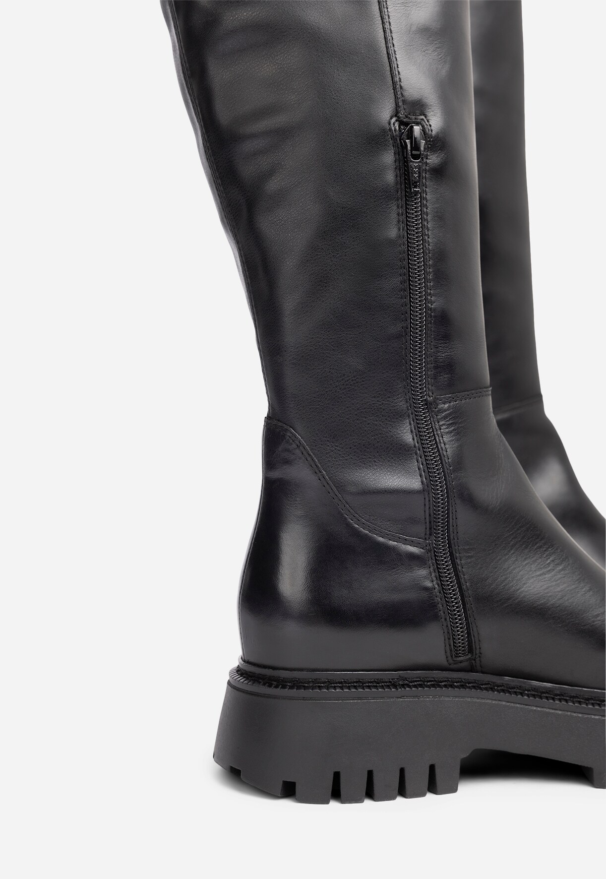 PACE, Støvlett med stretchskaft Sort