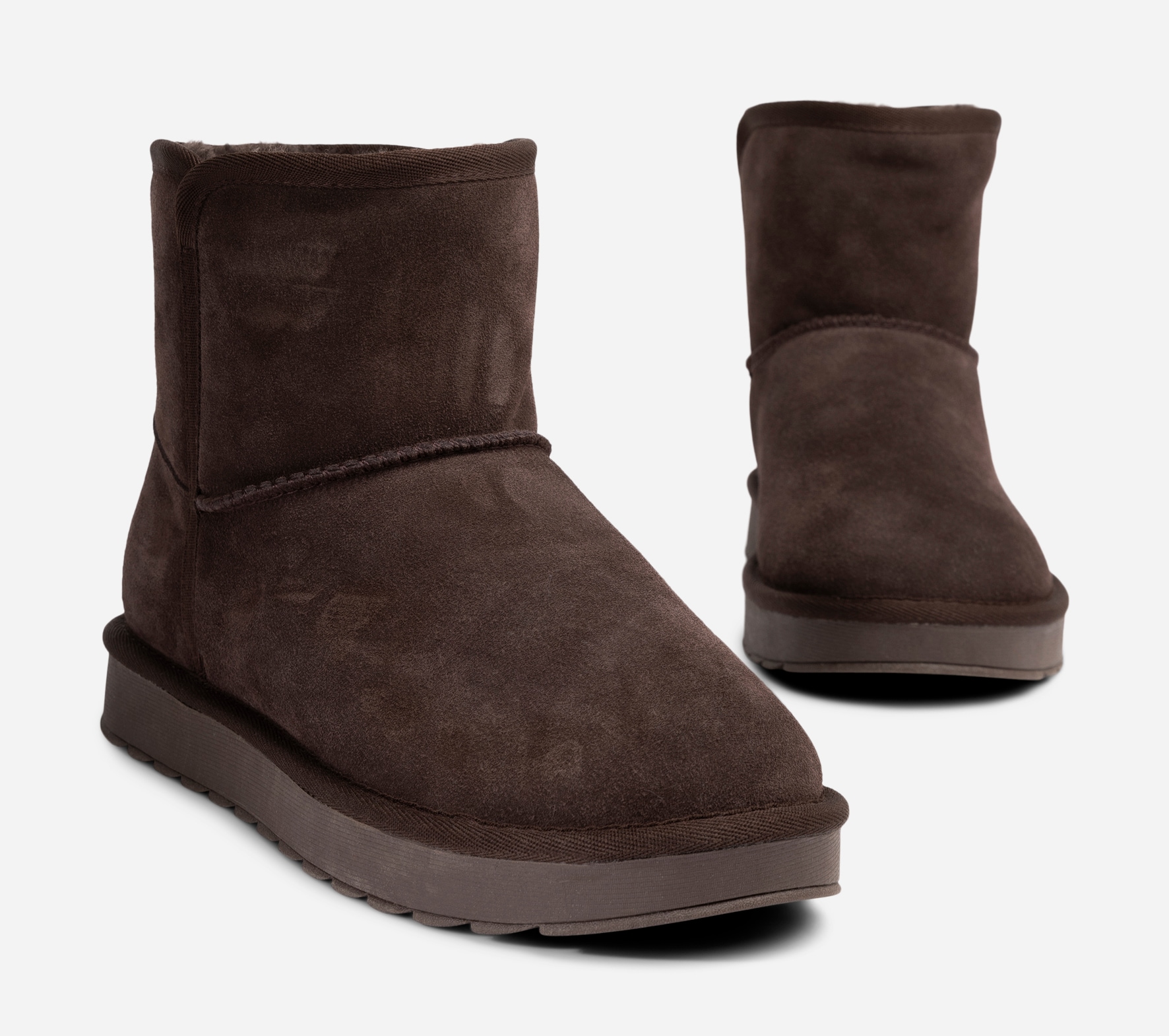 PACE, Varmforede boots Brun