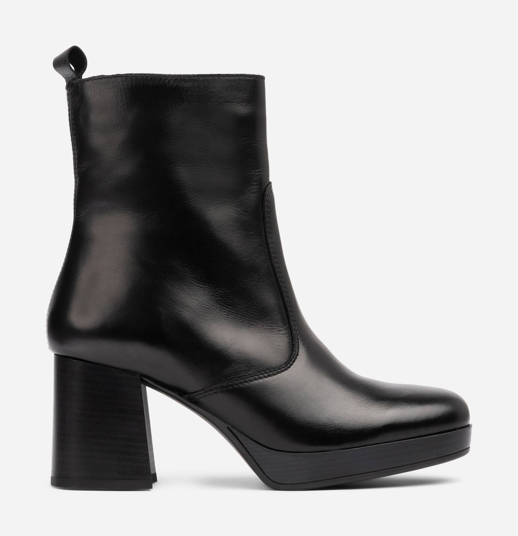PACE, Boots med glidelås Sort