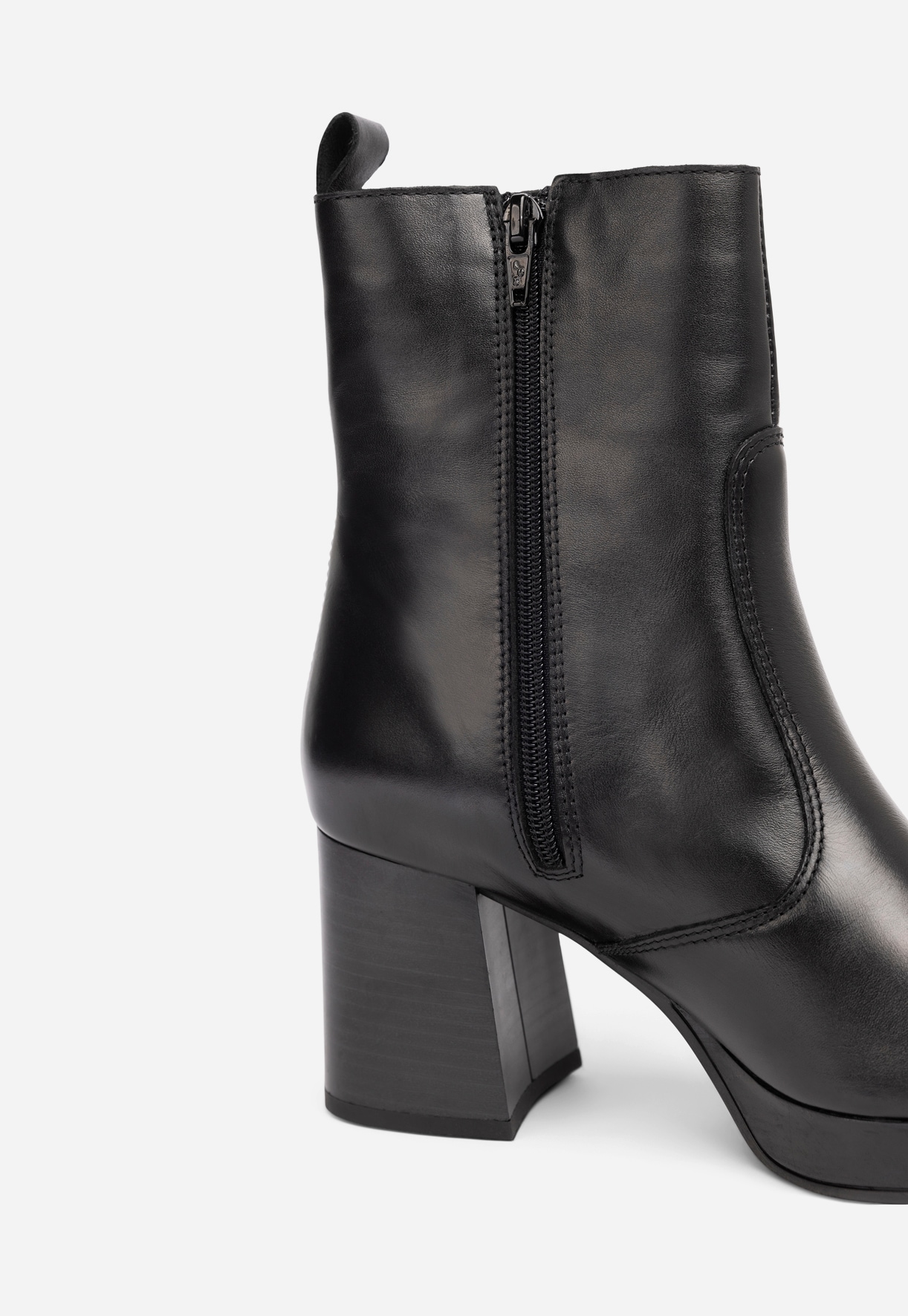 PACE, Boots med glidelås Sort