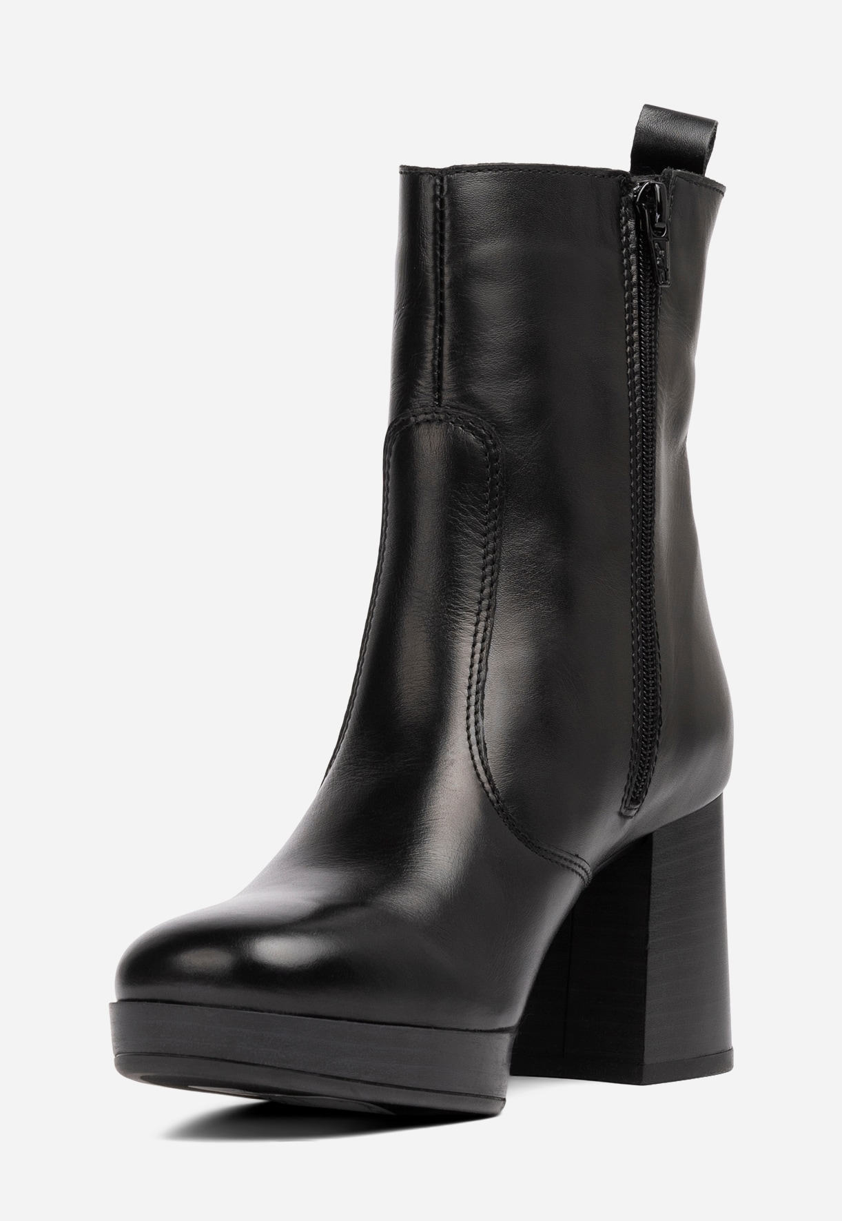 PACE, Boots med glidelås Sort