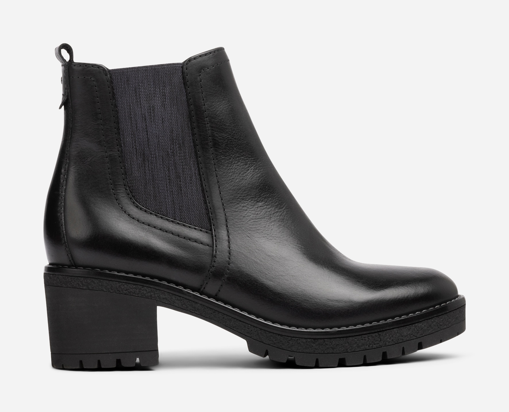 PACE, Boots med glidelås Sort