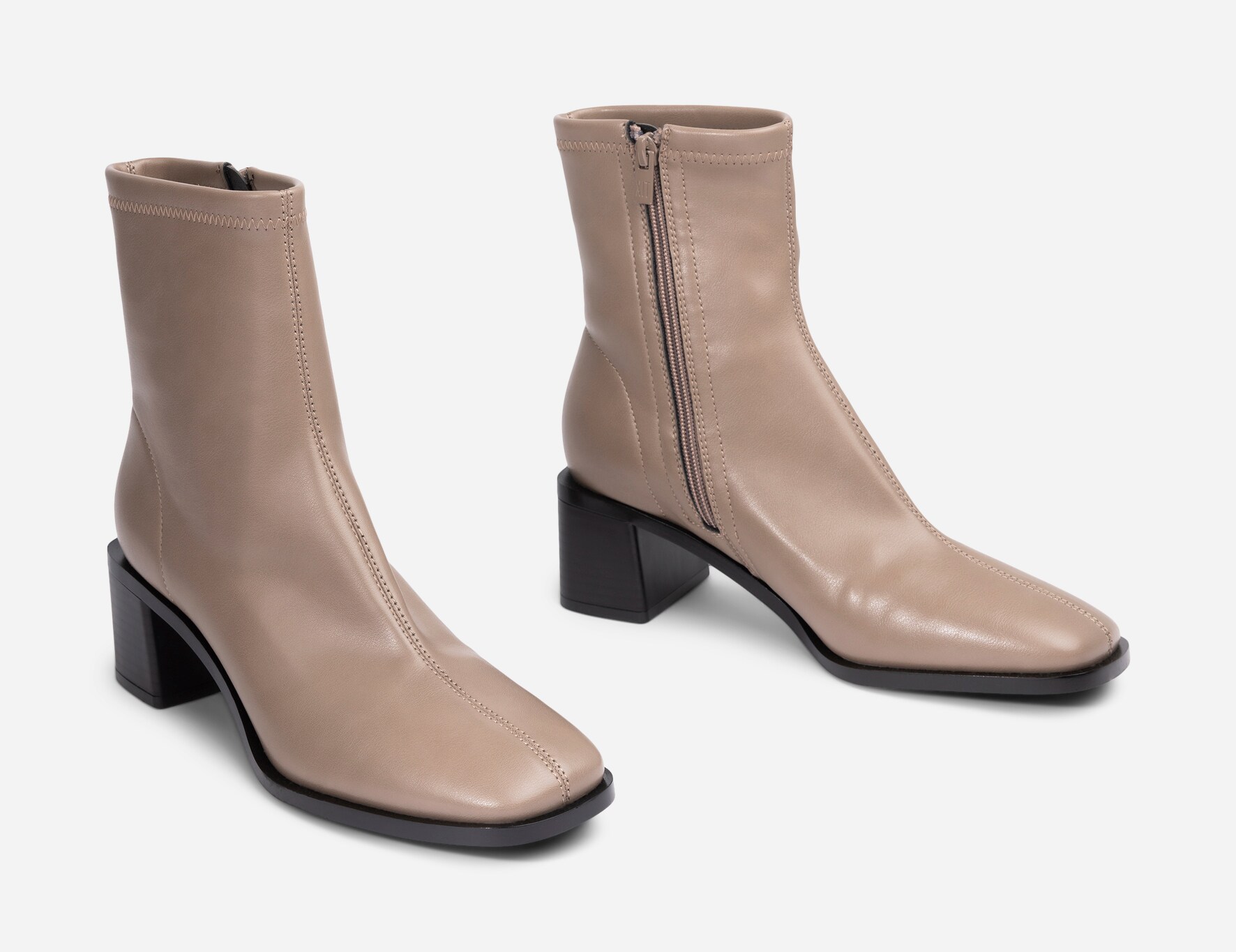 XIT, Boots med glidelås Beige