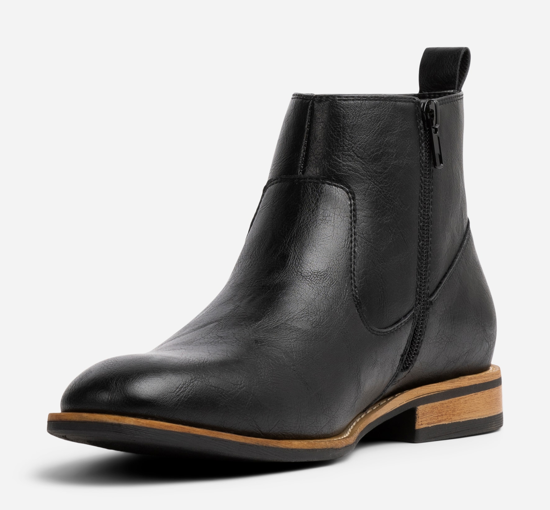 IGUASSU, Boots med glidelås Sort