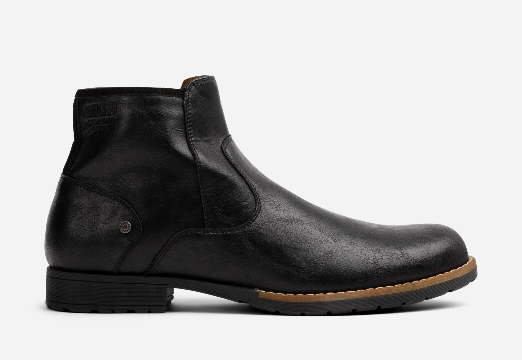 IGUASSU, Boots med glidelås Sort