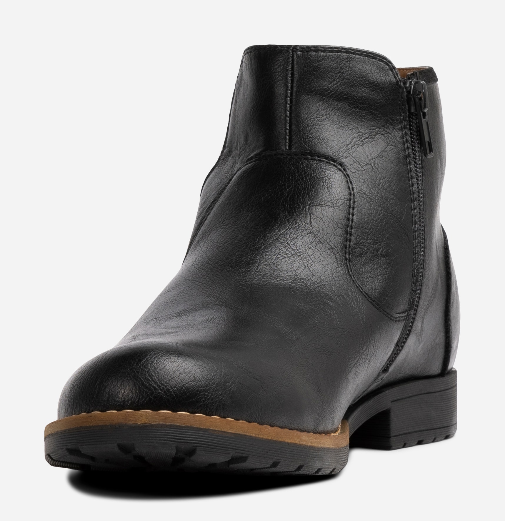 IGUASSU, Boots med glidelås Sort