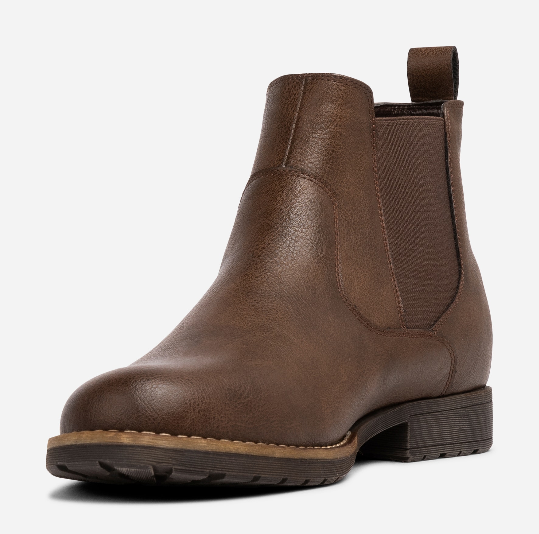 IGUASSU, Fleeceforet chelseaboots Brun
