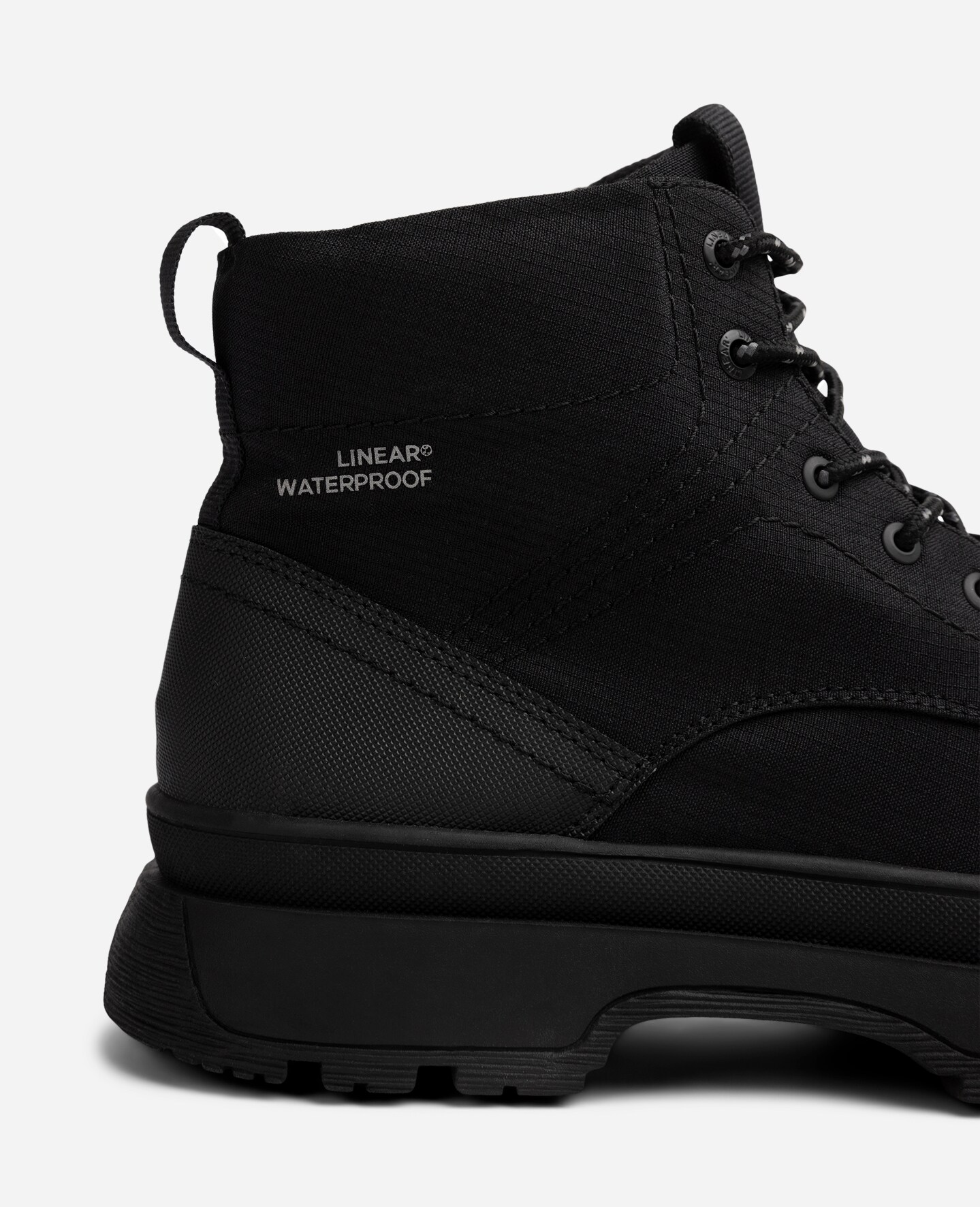 LINEAR, Varmforet skolett waterproof Sort