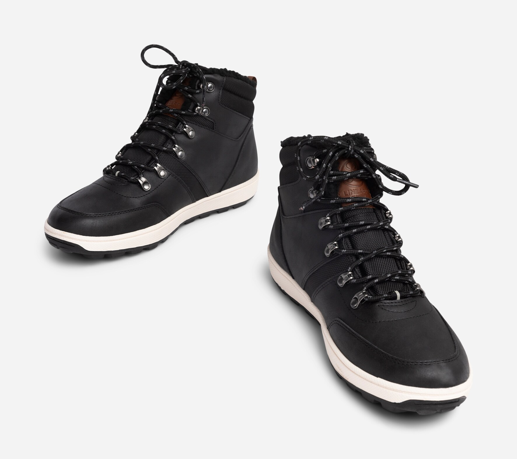 LINEAR, Varmforet skolett waterproof Sort