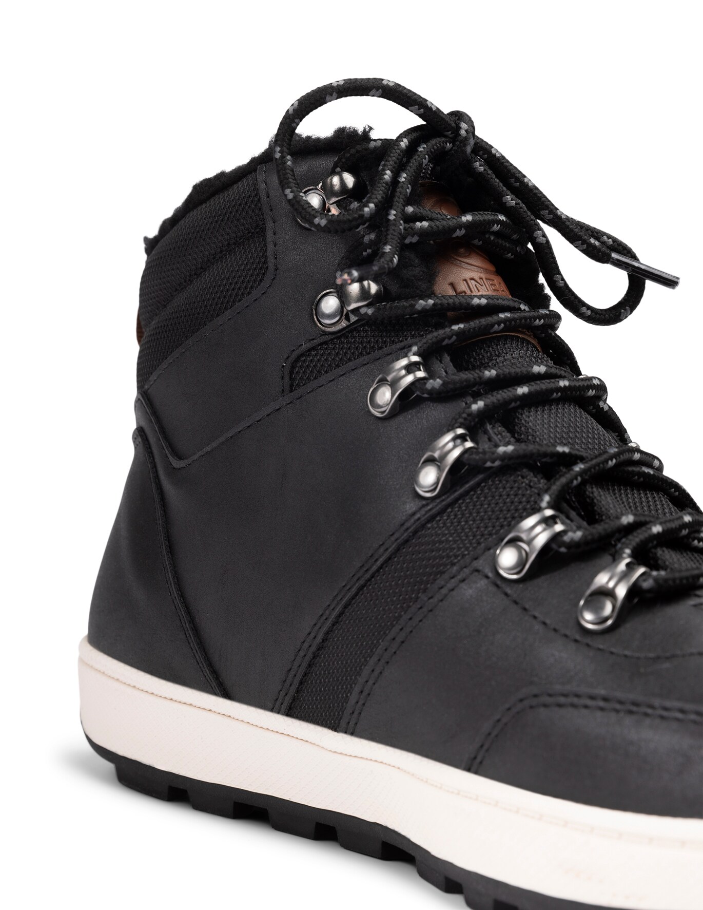 LINEAR, Varmforet skolett waterproof Sort