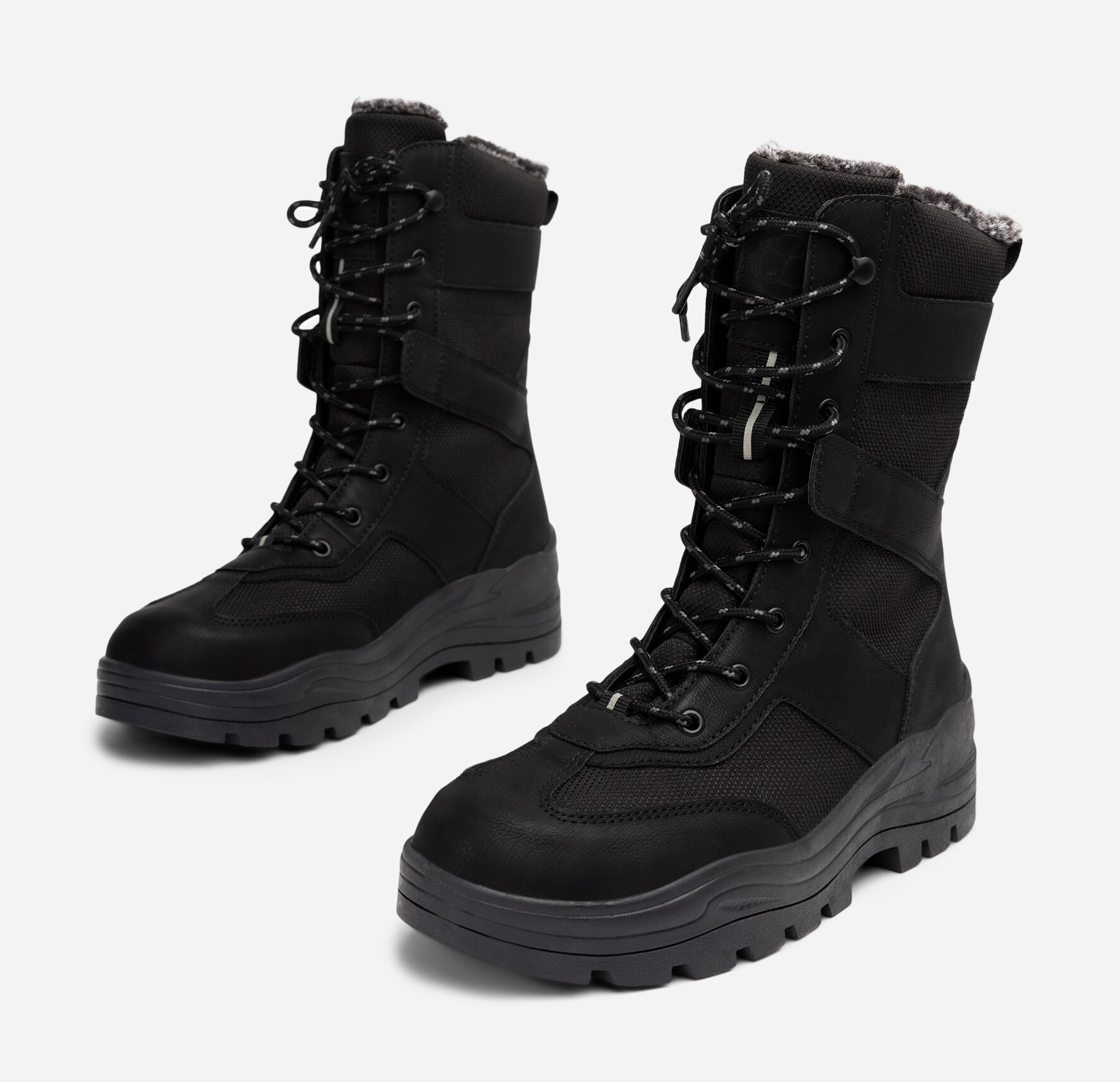 LINEAR, Varmforet støvlett, waterproof Sort