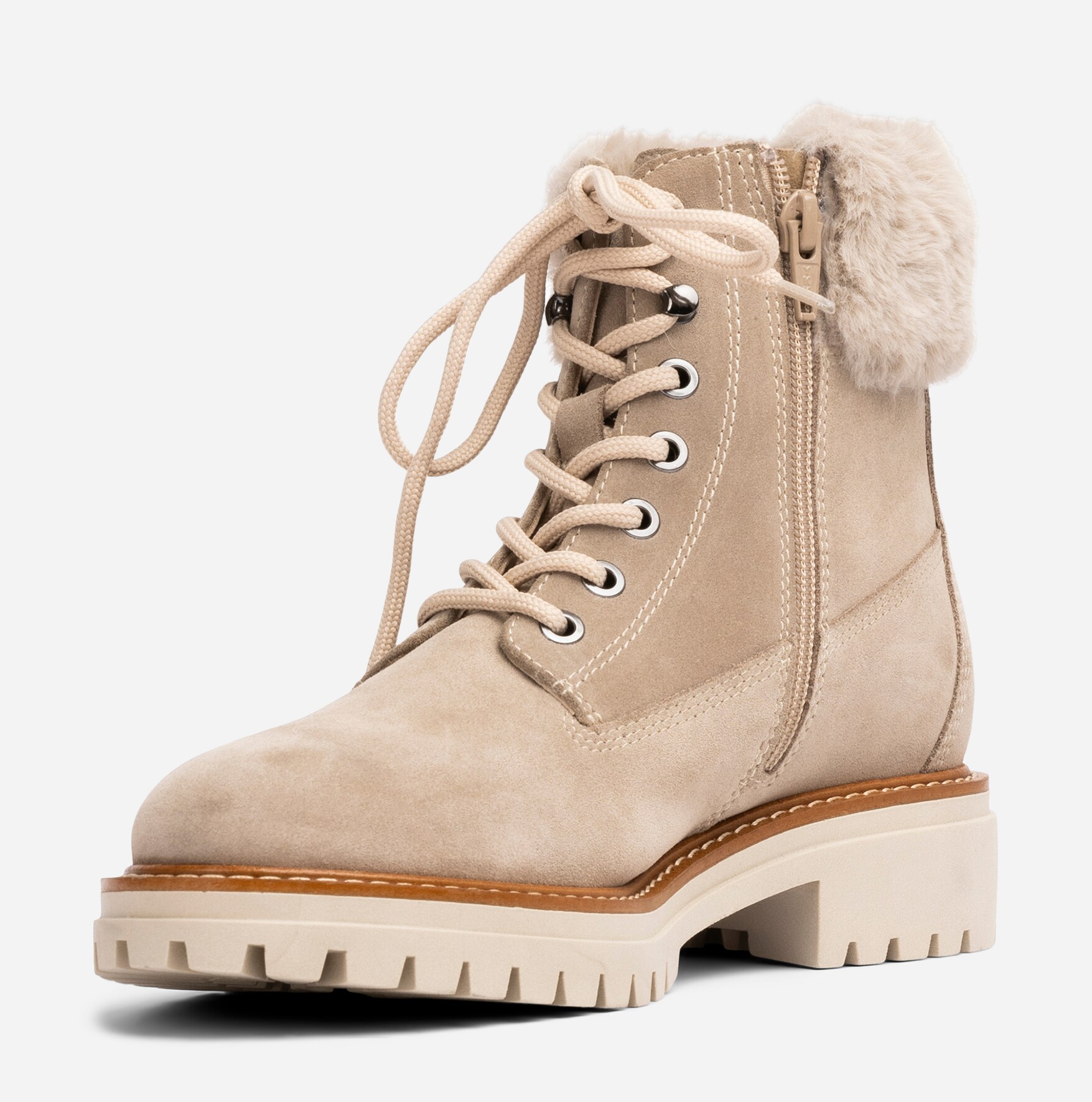 PACE, Varmforet skolett Beige