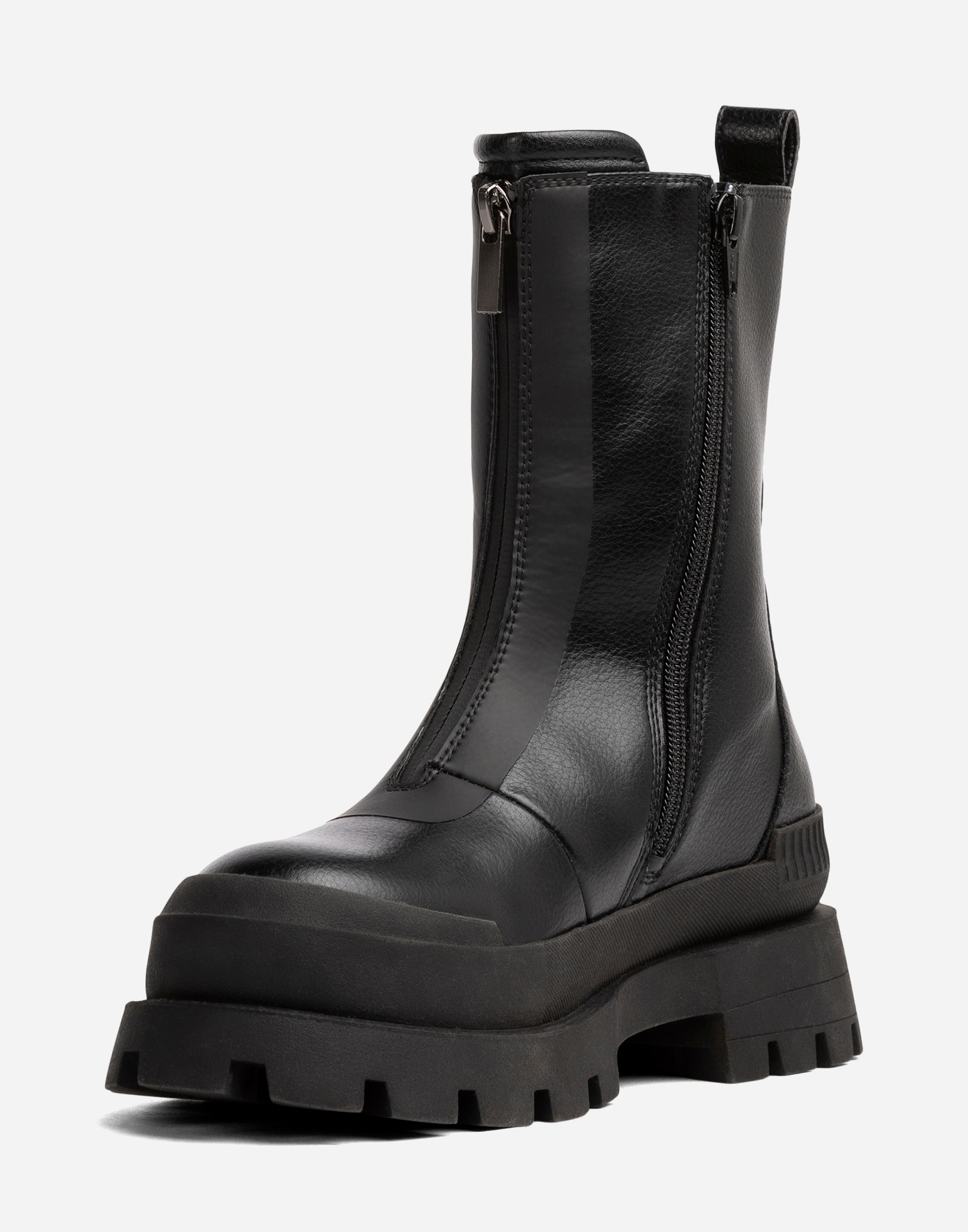 ATTITUDE, Boots med glidelås Sort