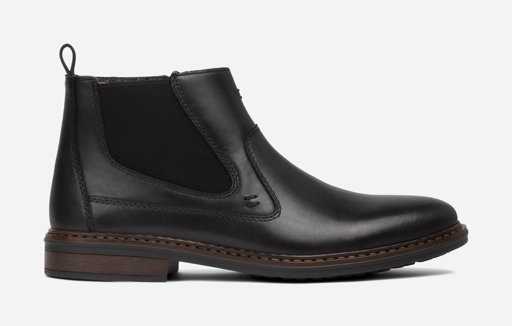 RIEKER, Chelseaboots Sort