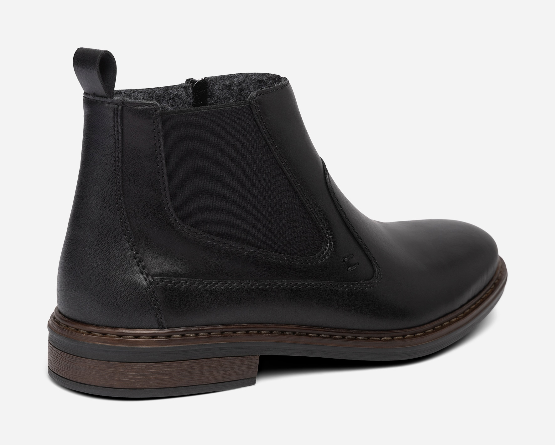 RIEKER, Chelseaboots Sort