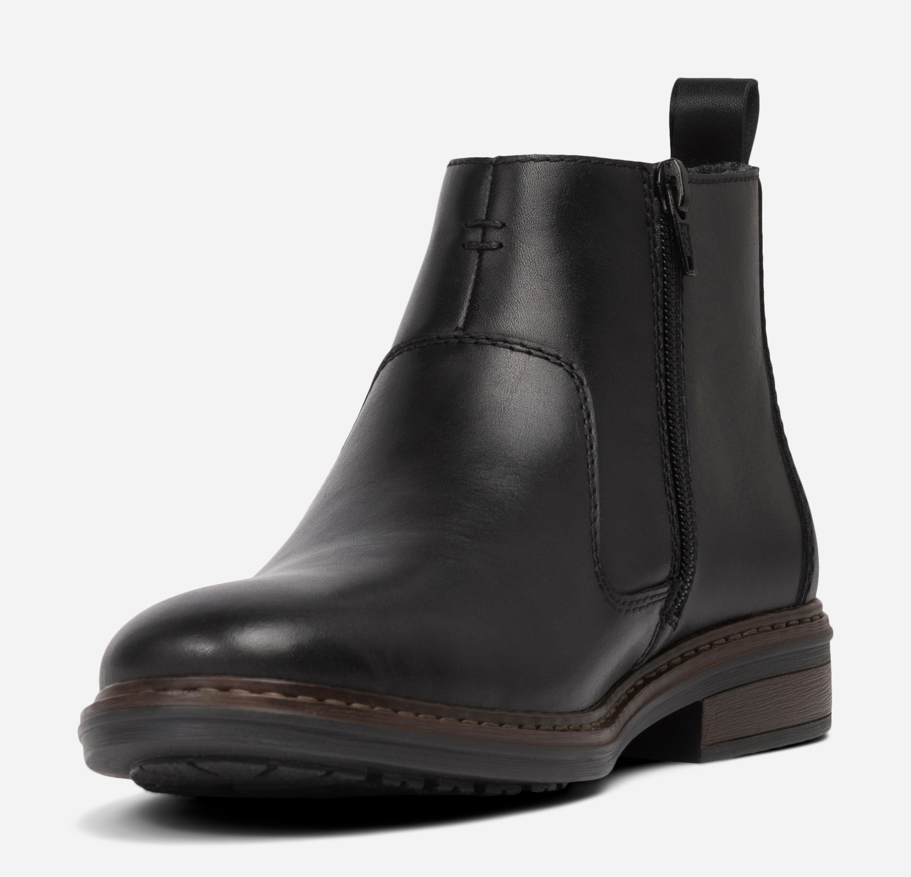 RIEKER, Chelseaboots Sort