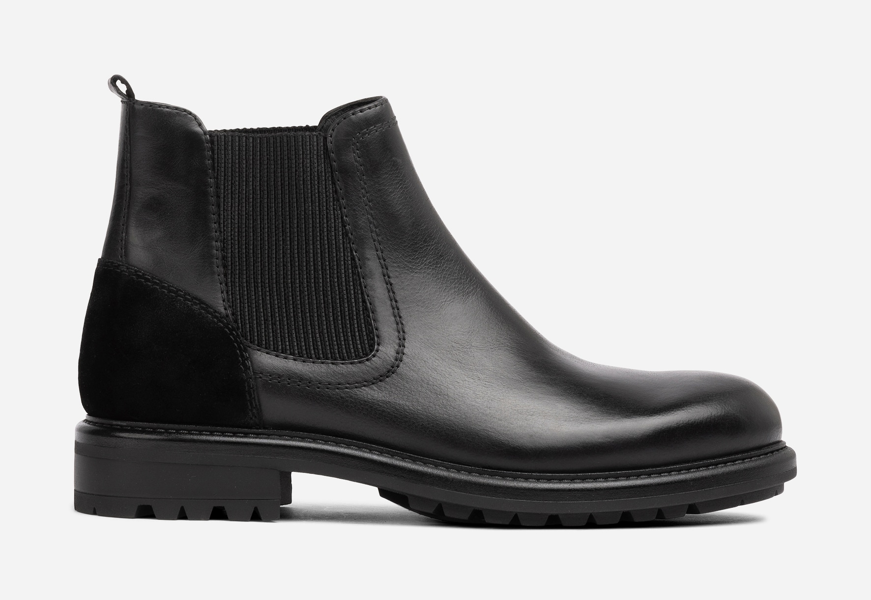 PACE, Fleeceforet chelseaboots Sort