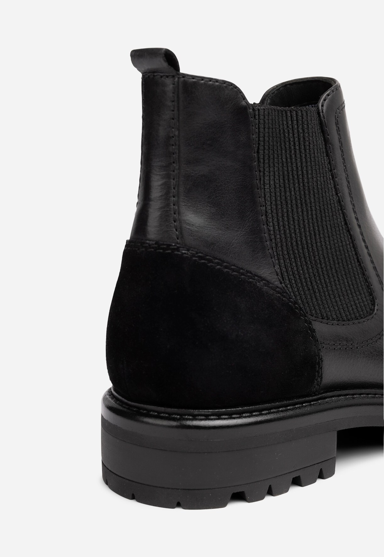 PACE, Fleeceforet chelseaboots Sort