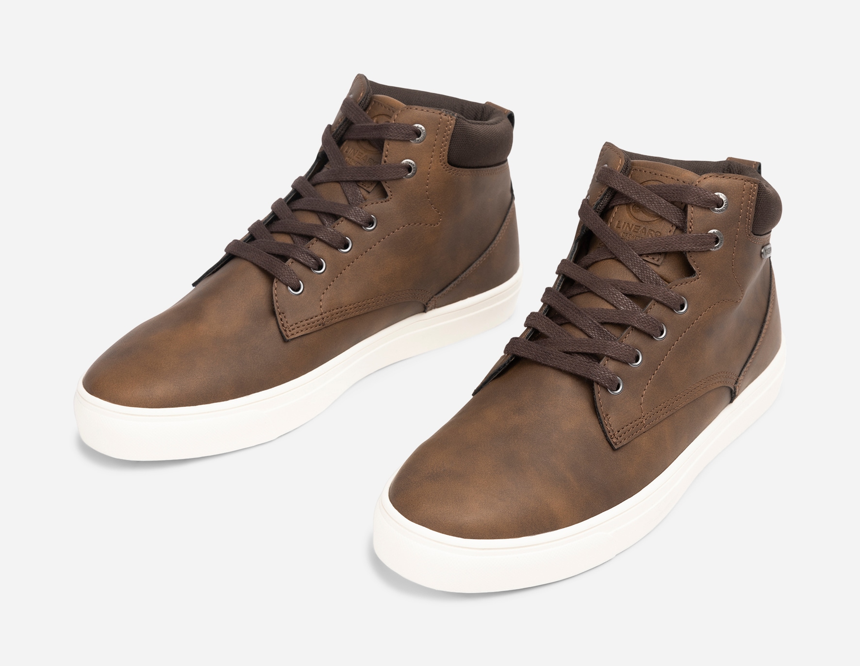 LINEAR, Høye sneakers, waterproof Brun