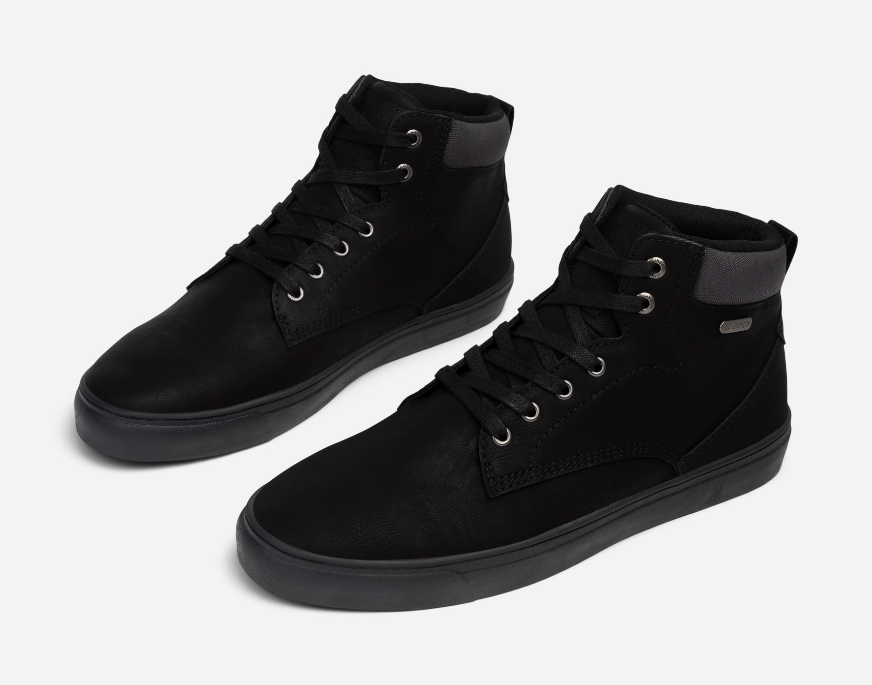 LINEAR, Høye sneakers, waterproof Sort